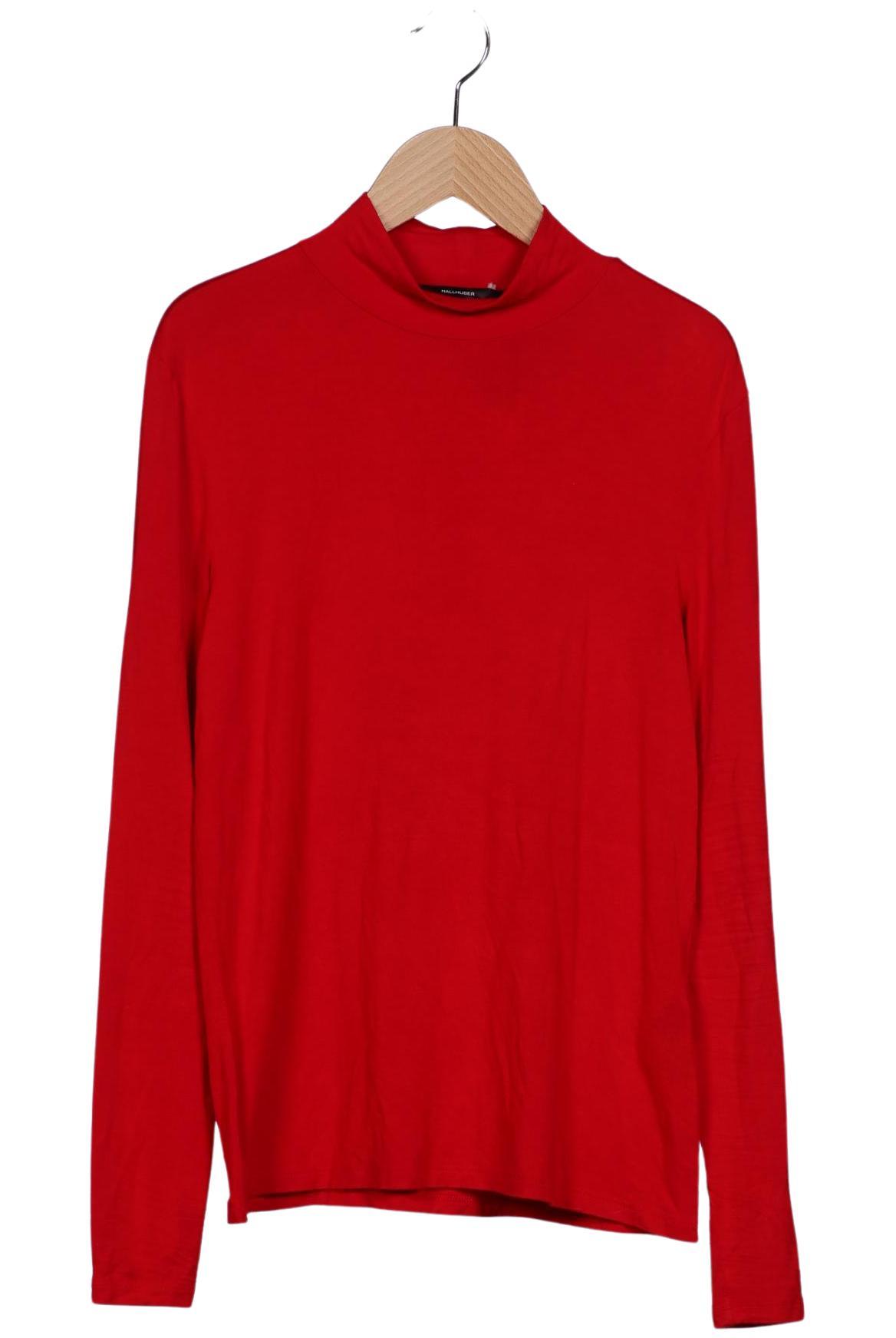 

Hallhuber Damen Langarmshirt, rot, Gr. 42
