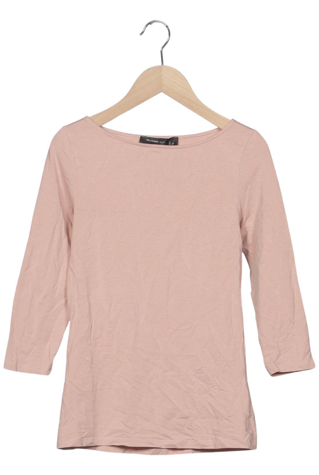 

Hallhuber Damen Langarmshirt, pink, Gr. 34