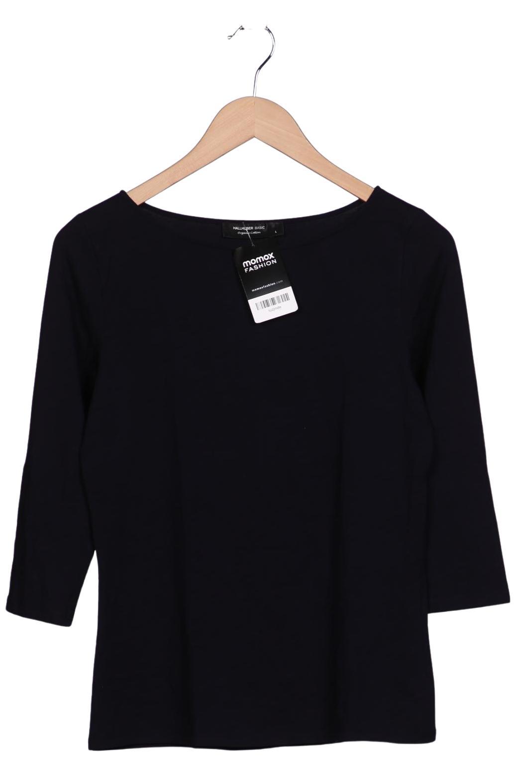 

Hallhuber Damen Langarmshirt, marineblau, Gr. 42