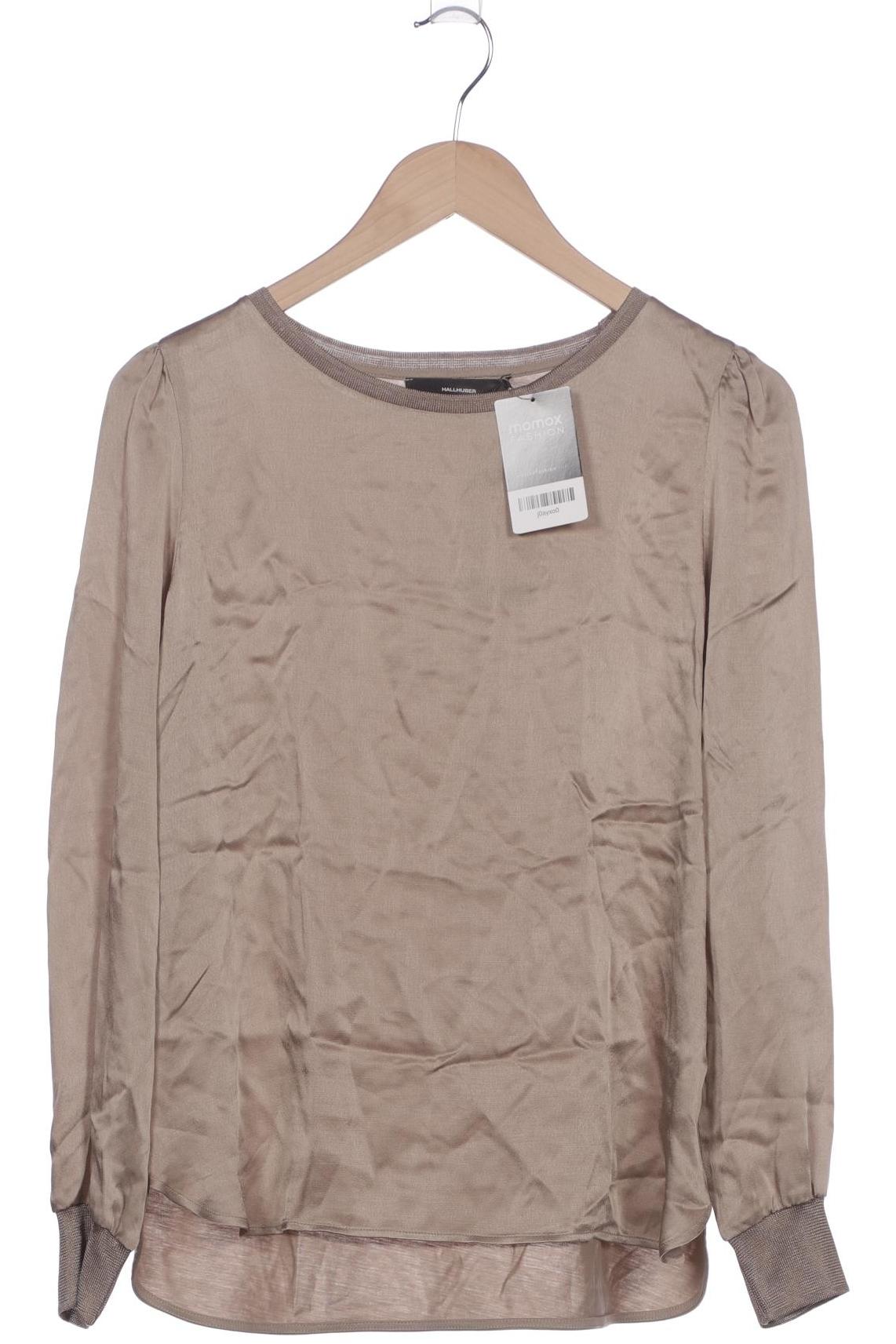 

Hallhuber Damen Langarmshirt, beige, Gr. 36