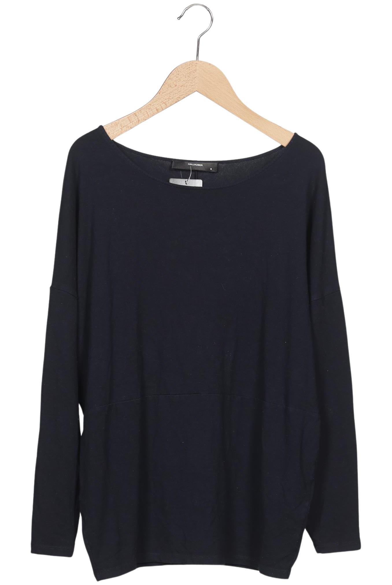 

Hallhuber Damen Langarmshirt, marineblau, Gr. 36