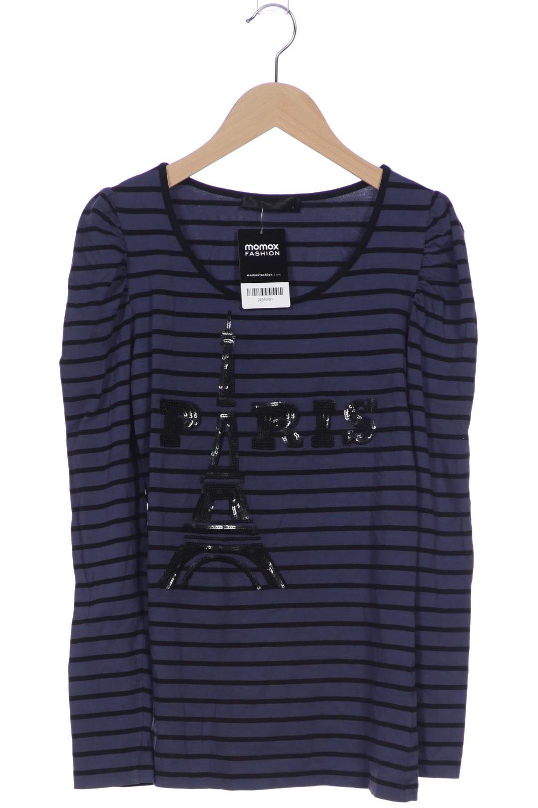 

Hallhuber Damen Langarmshirt, marineblau, Gr. 38