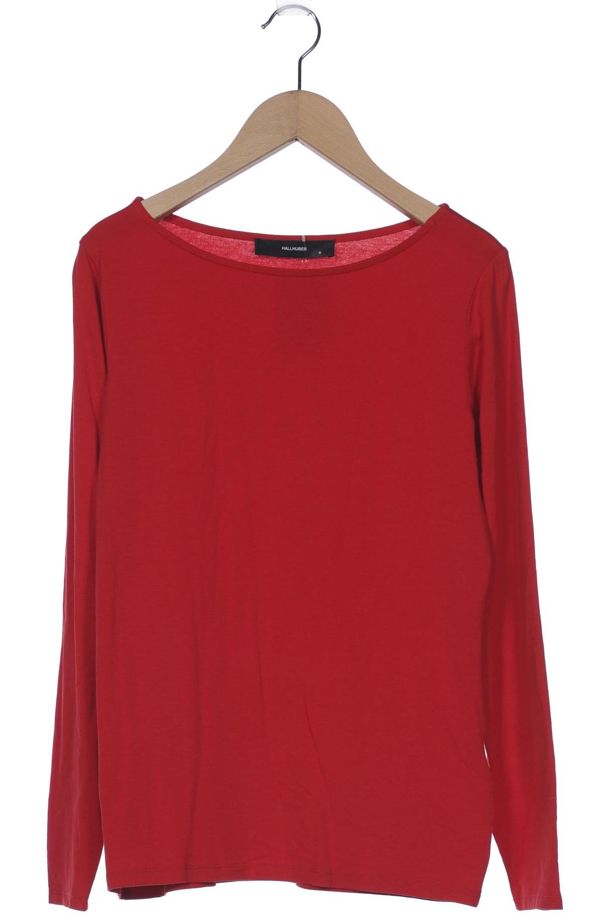 

Hallhuber Damen Langarmshirt, rot, Gr. 36