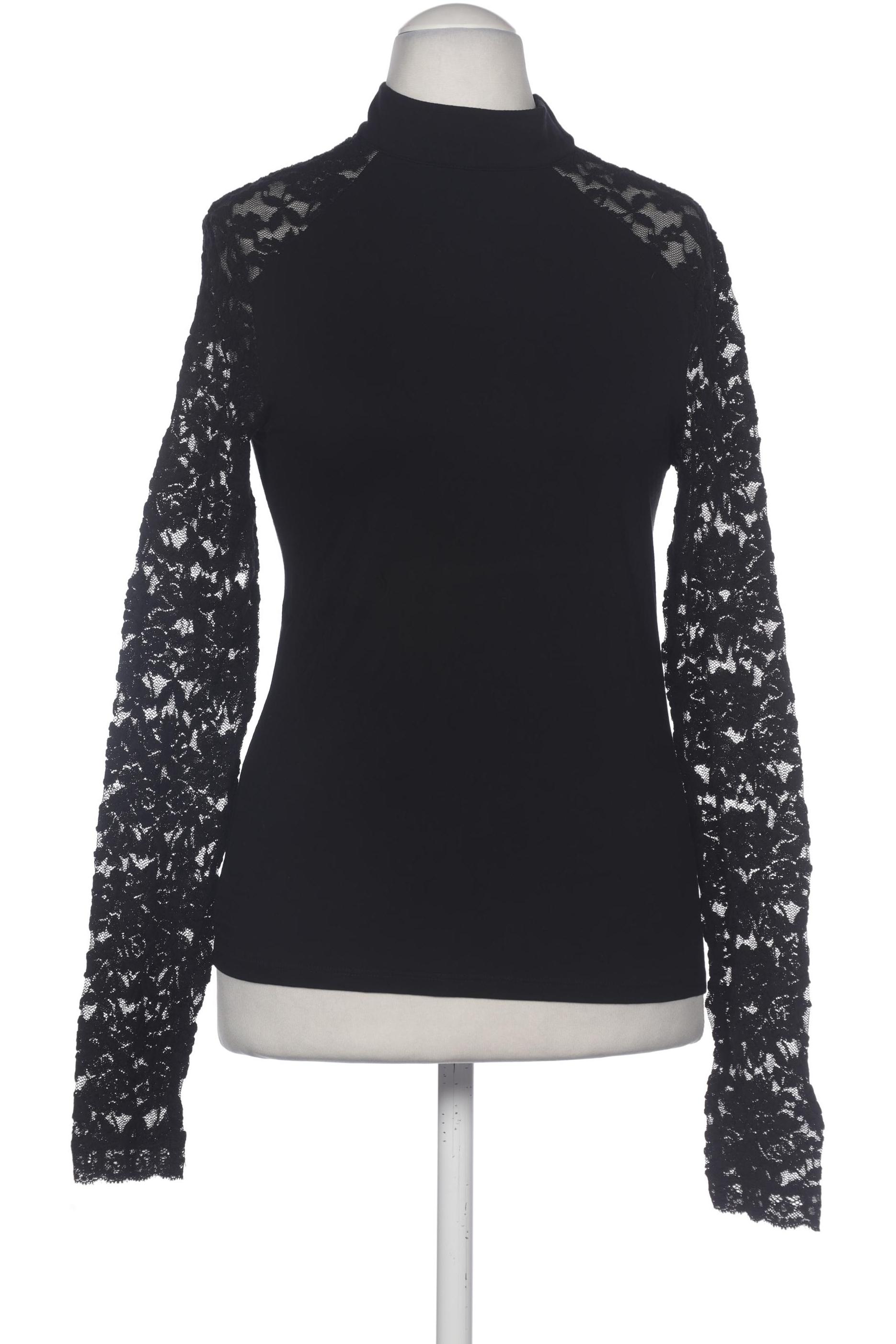 

Hallhuber Damen Langarmshirt, schwarz, Gr. 38