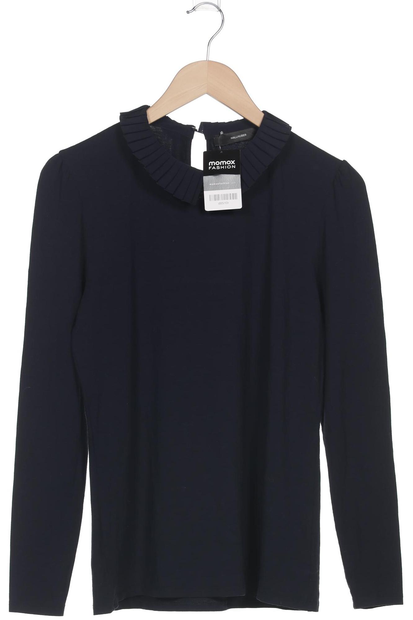 

Hallhuber Damen Langarmshirt, marineblau, Gr. 44