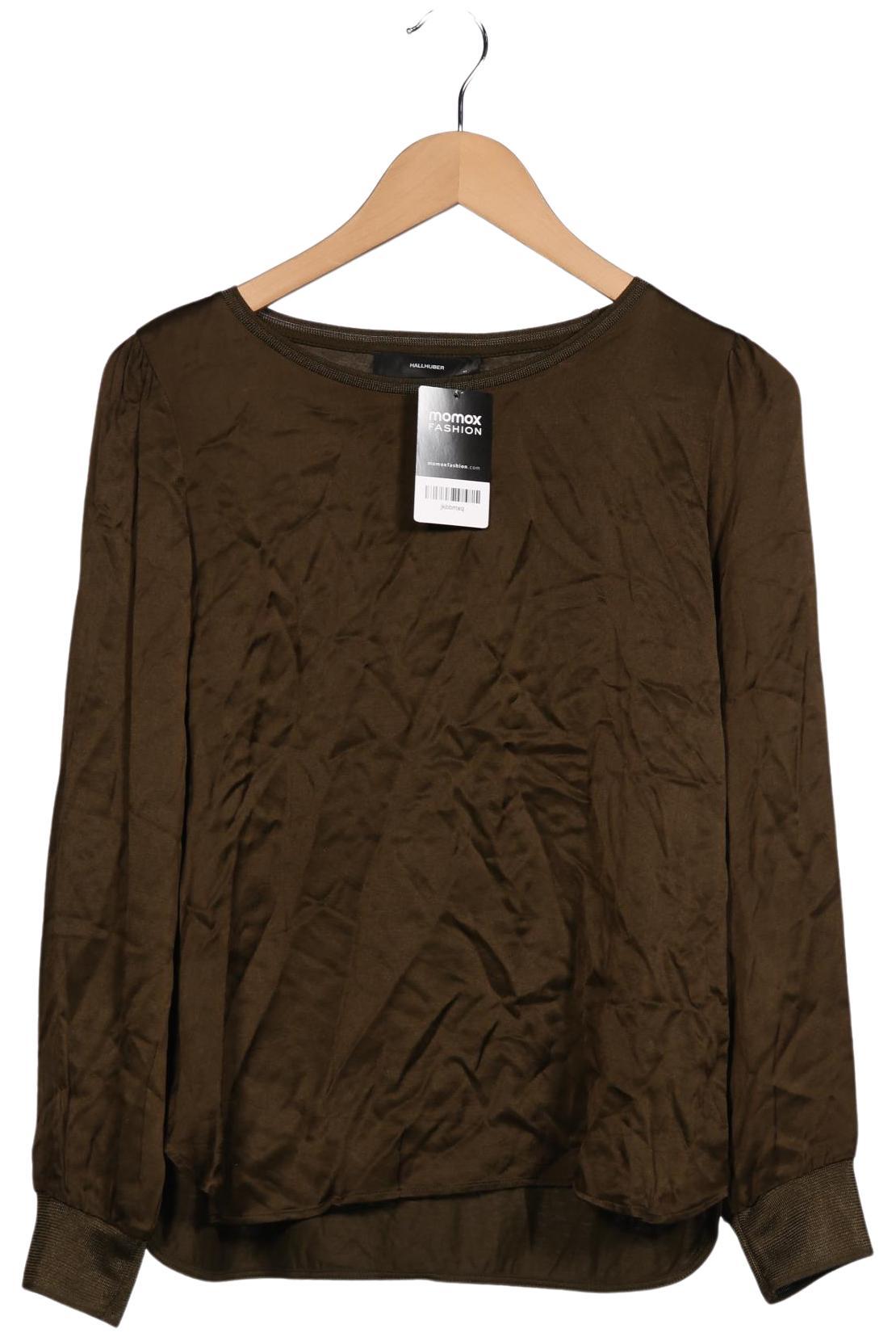 

Hallhuber Damen Langarmshirt, grün, Gr. 38