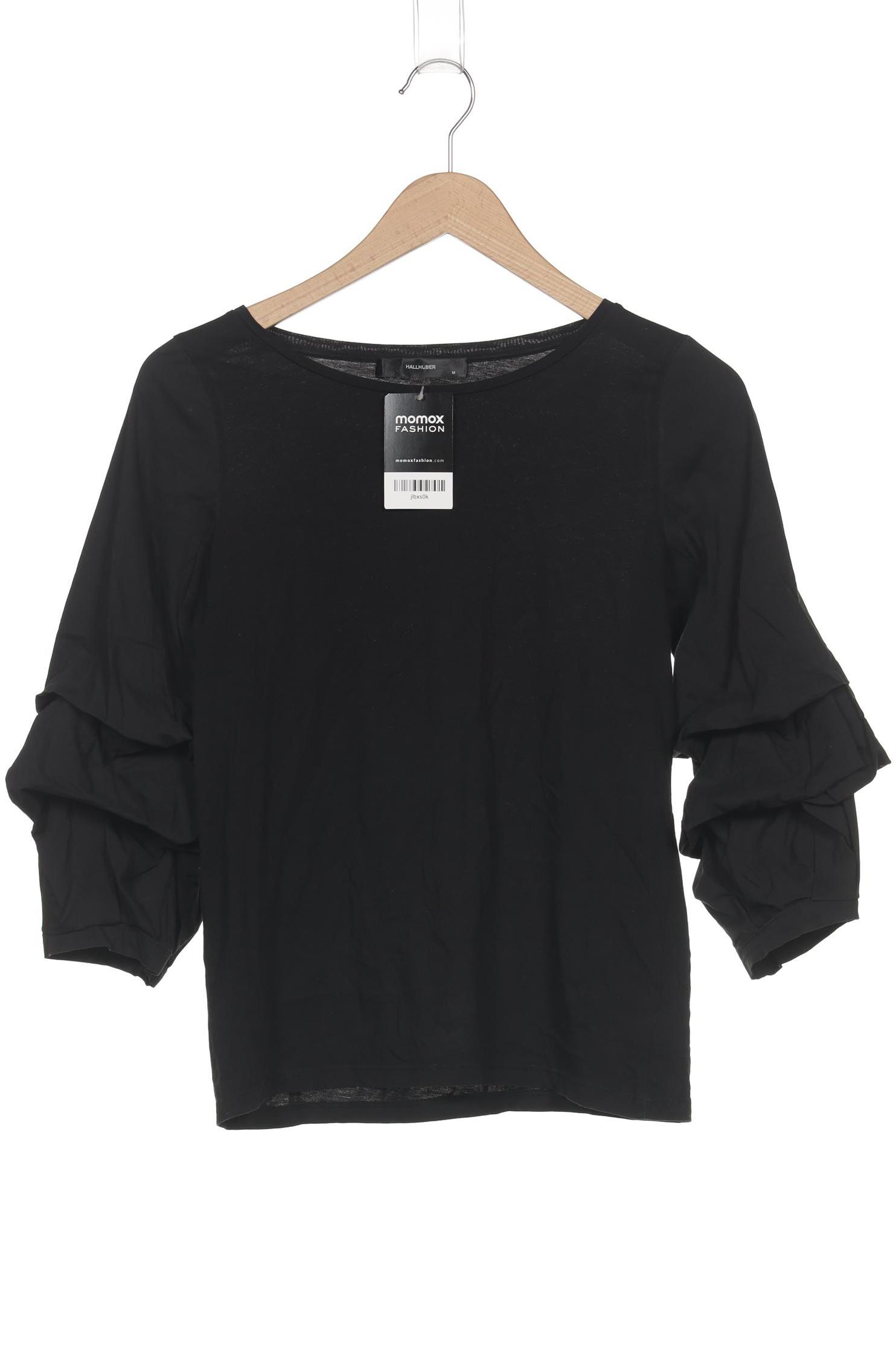 

Hallhuber Damen Langarmshirt, schwarz, Gr. 38
