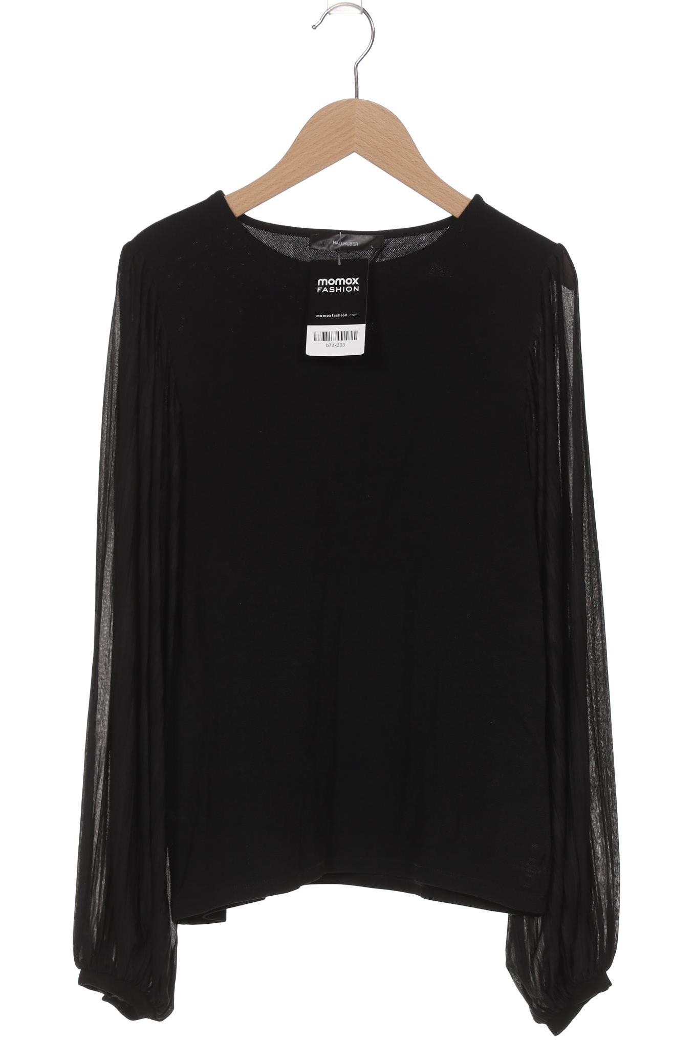 

Hallhuber Damen Langarmshirt, schwarz, Gr. 42
