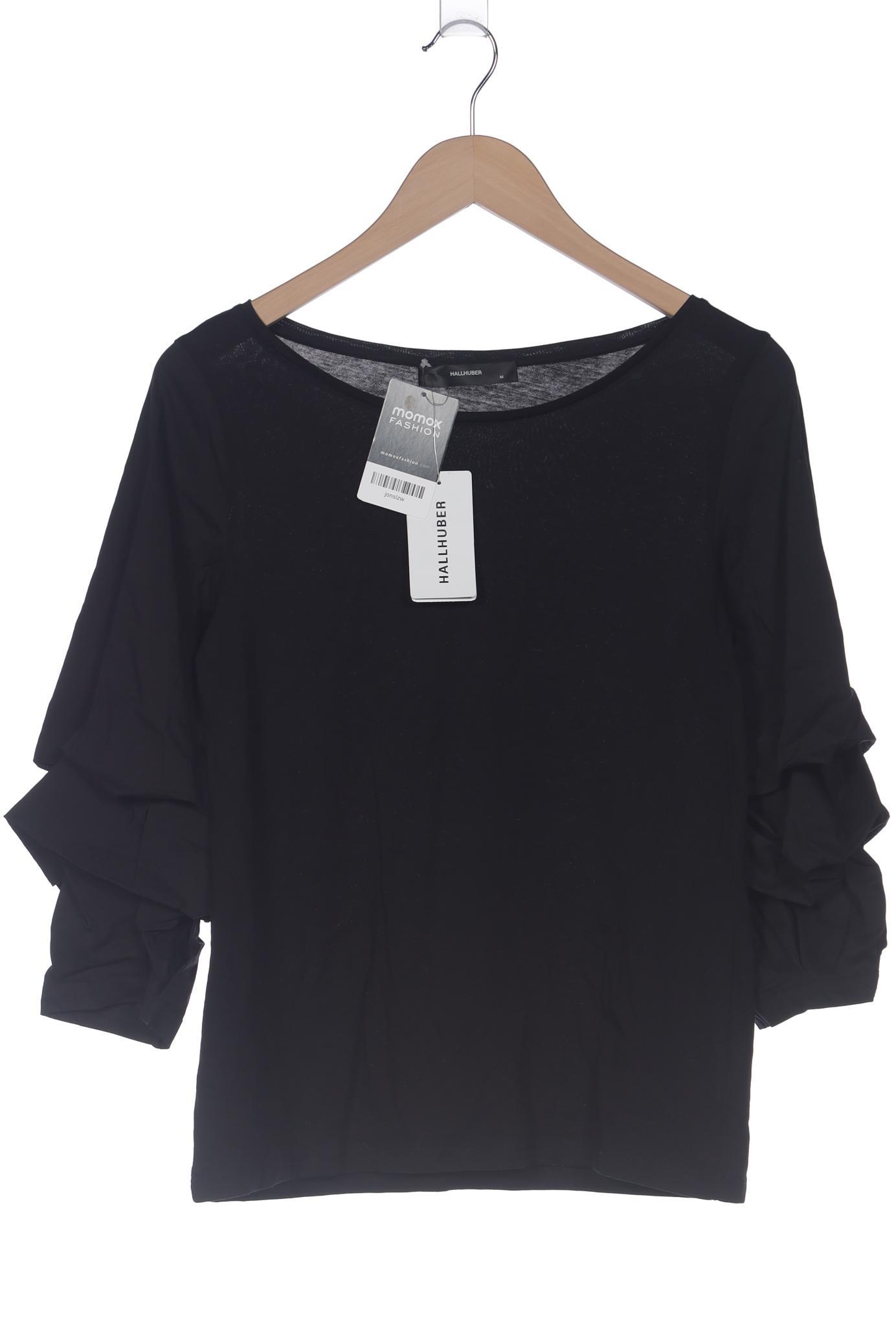 

Hallhuber Damen Langarmshirt, schwarz, Gr. 38