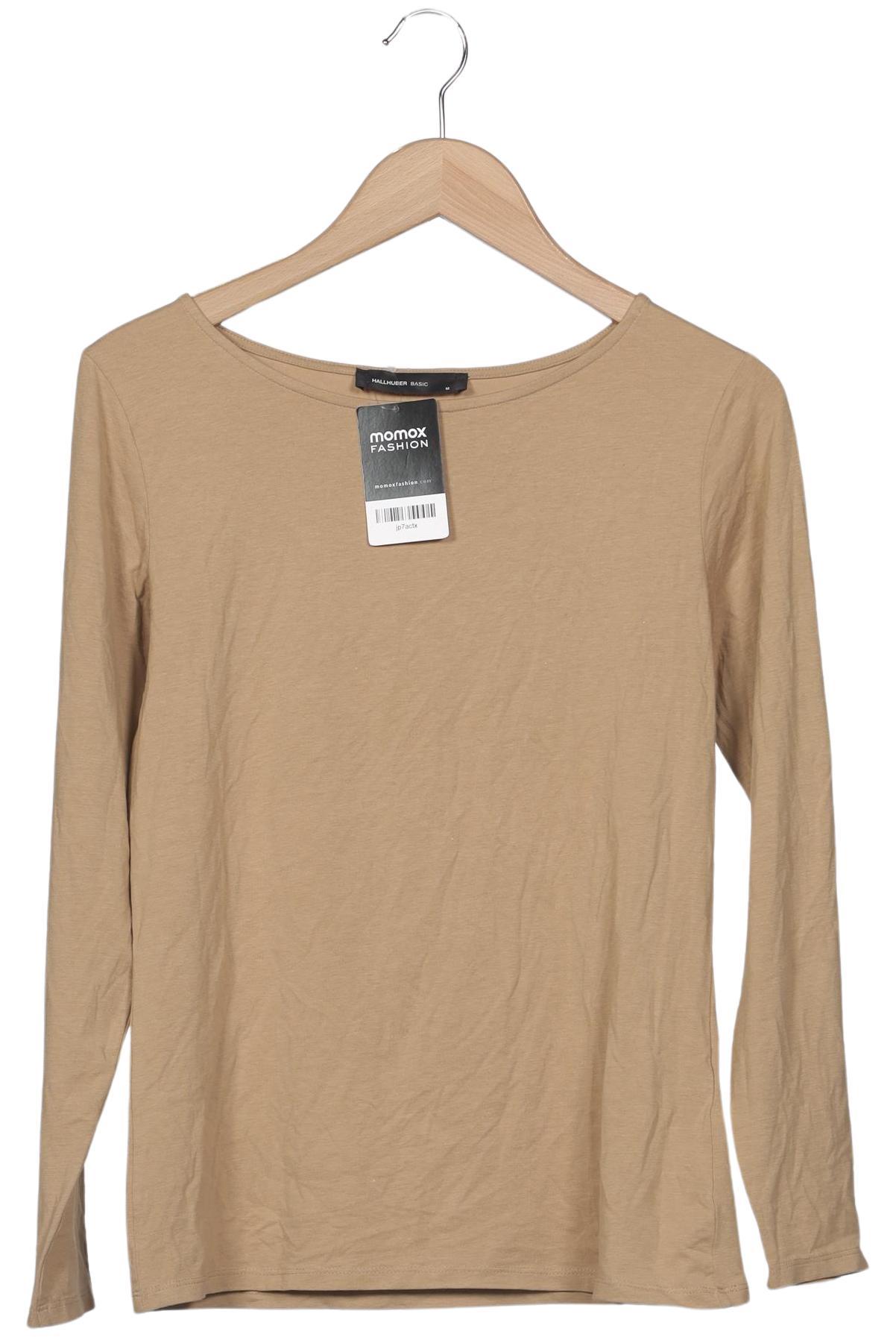 

Hallhuber Damen Langarmshirt, beige, Gr. 38