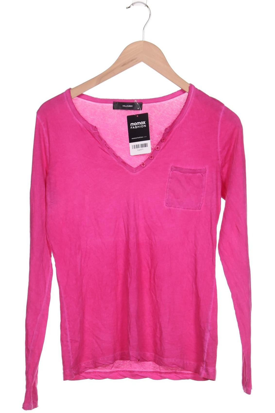 

Hallhuber Damen Langarmshirt, pink, Gr. 38