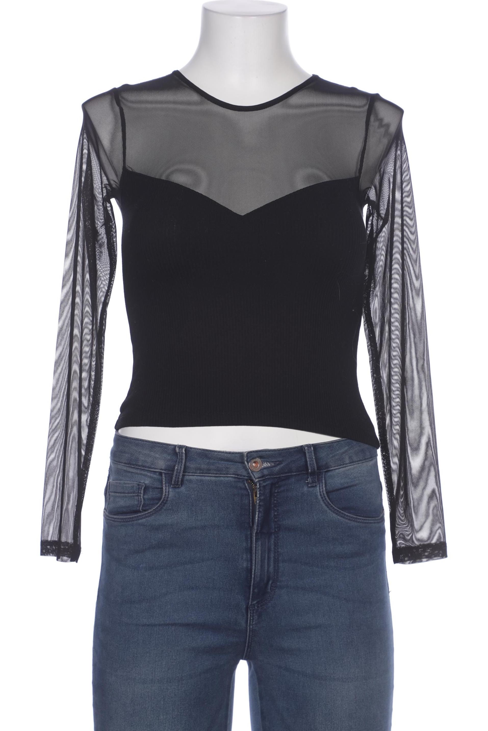 

Hallhuber Damen Langarmshirt, schwarz, Gr. 36