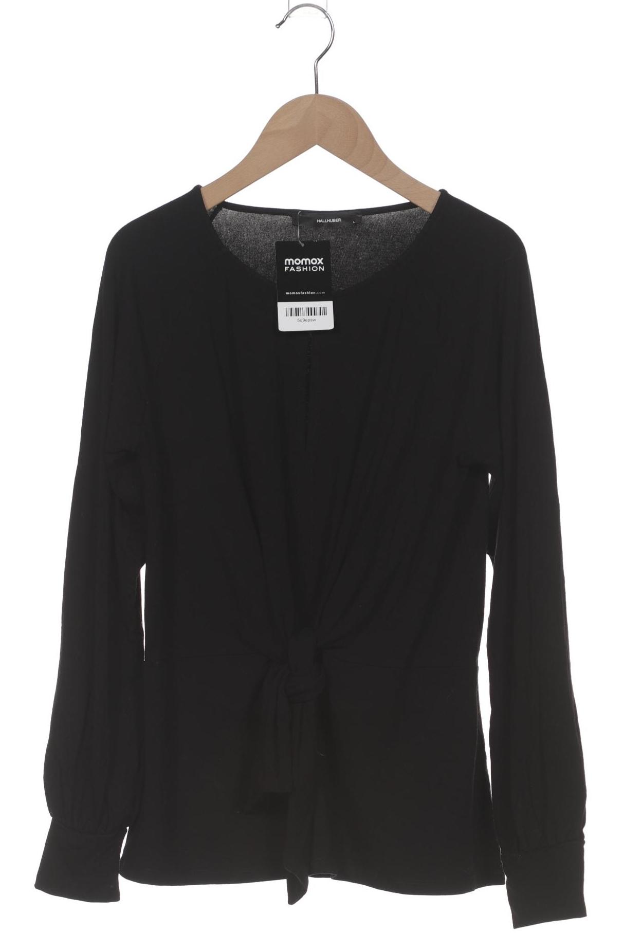

Hallhuber Damen Langarmshirt, schwarz, Gr. 42
