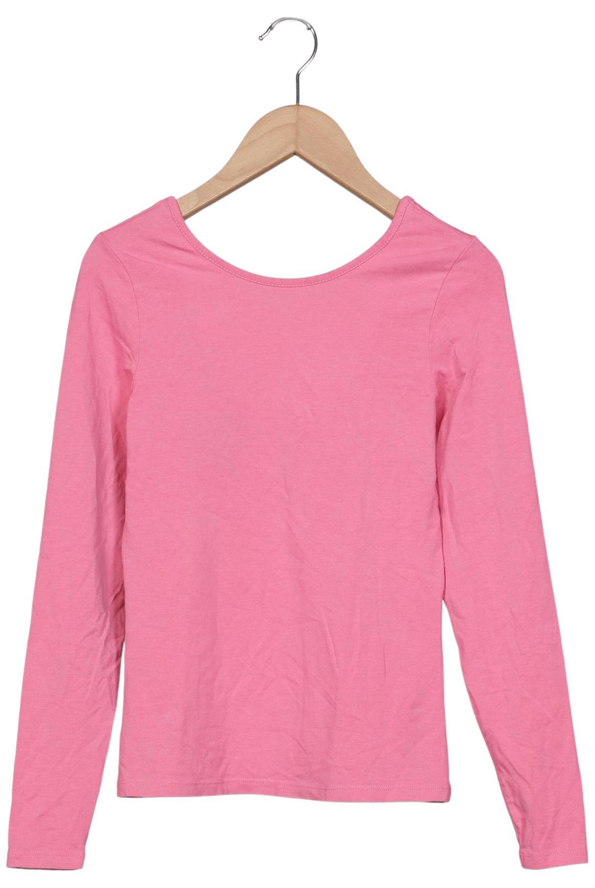 

Hallhuber Damen Langarmshirt, pink, Gr. 34