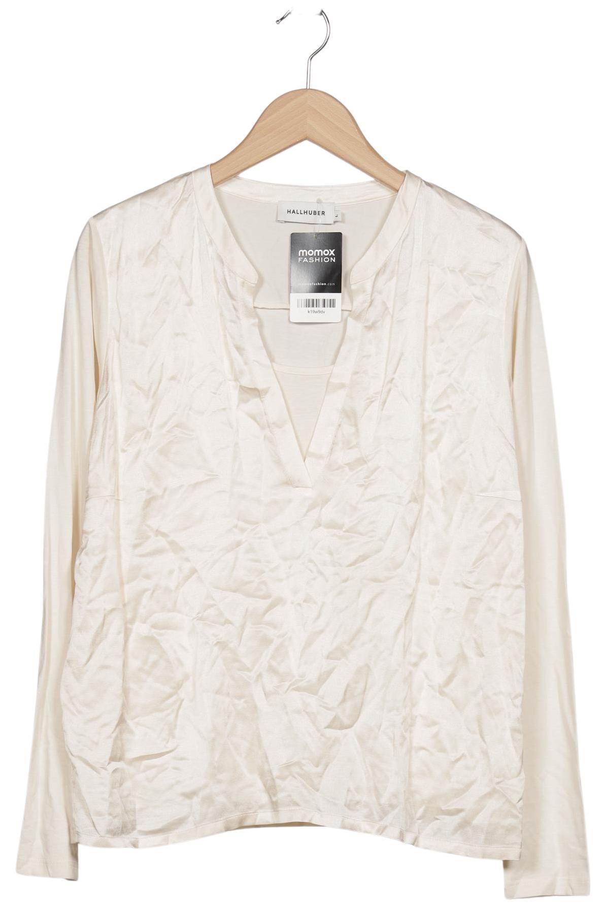 

Hallhuber Damen Langarmshirt, cremeweiß, Gr. 42
