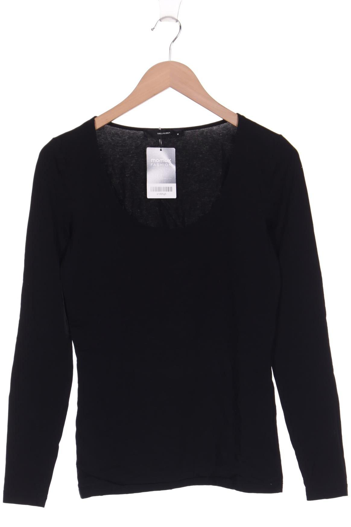 

Hallhuber Damen Langarmshirt, schwarz, Gr. 38