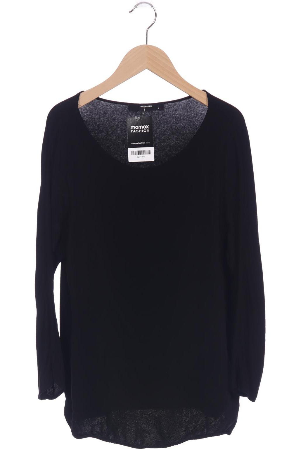 

Hallhuber Damen Langarmshirt, schwarz, Gr. 38