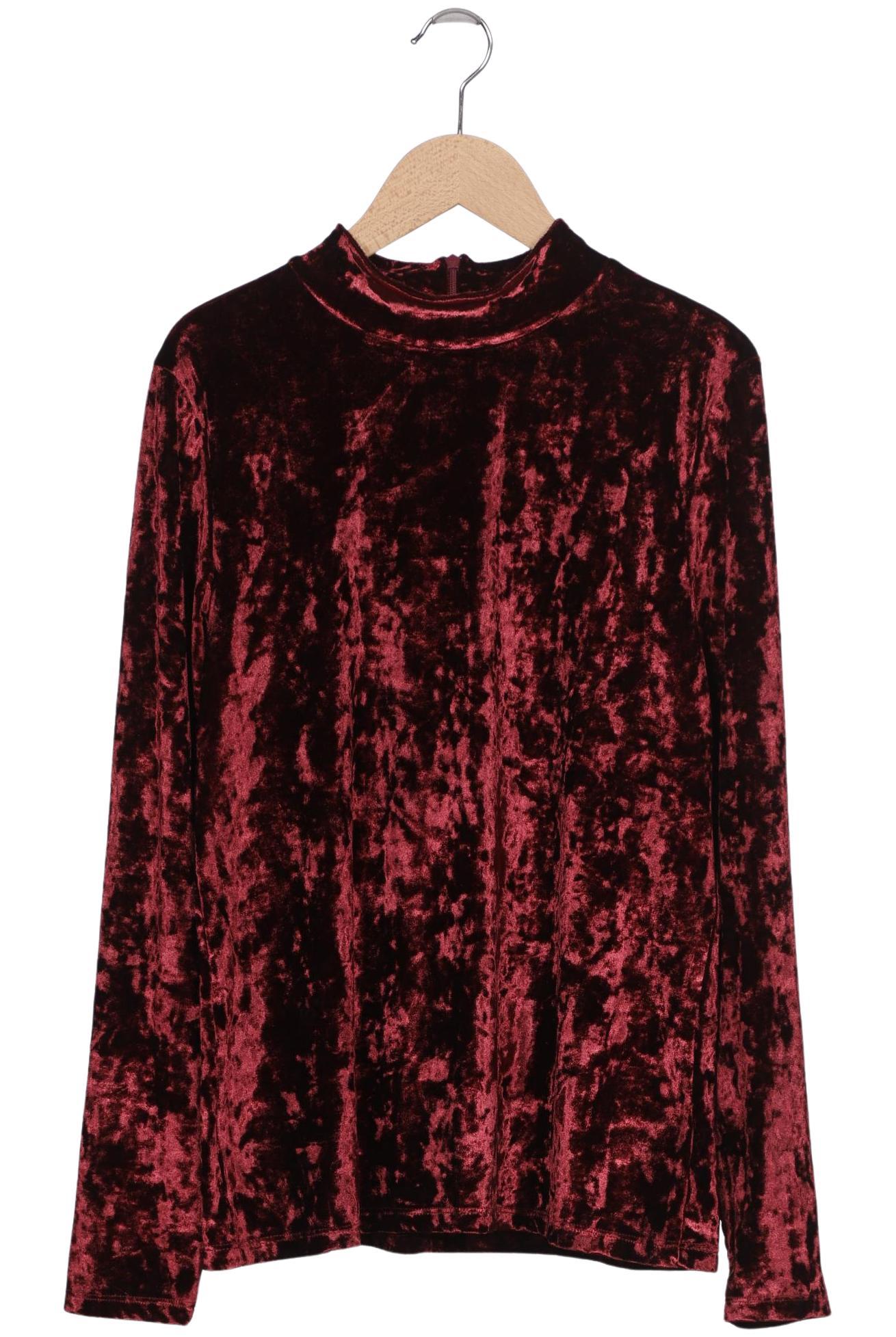 

Hallhuber Damen Langarmshirt, bordeaux, Gr. 44