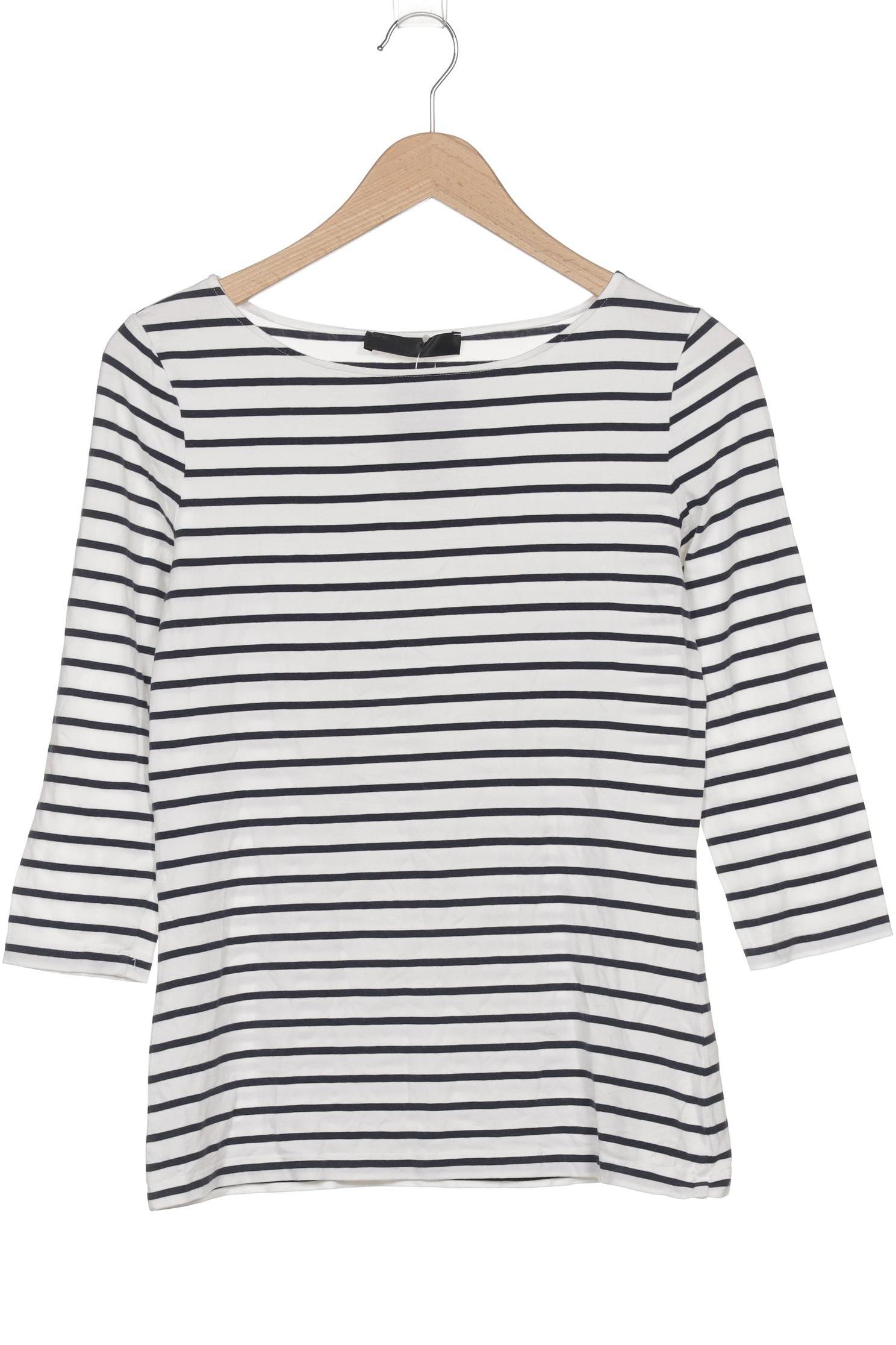 

Hallhuber Damen Langarmshirt, weiß, Gr. 36