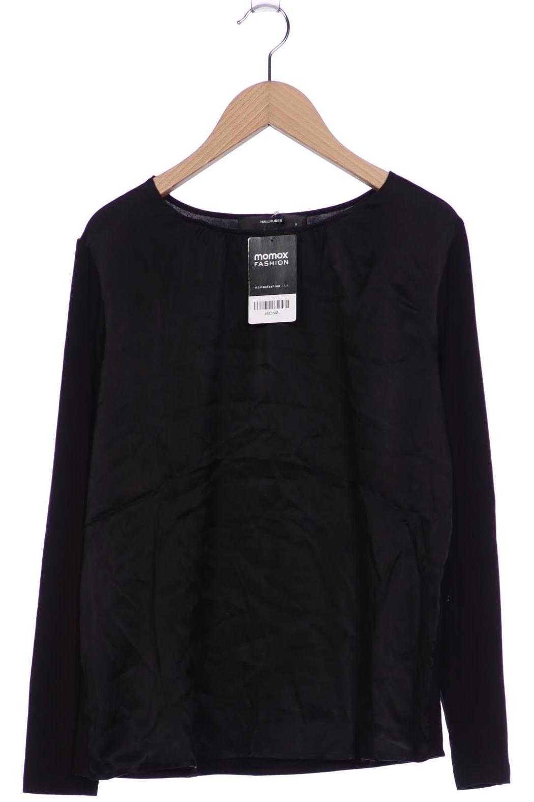 

Hallhuber Damen Langarmshirt, schwarz, Gr. 36