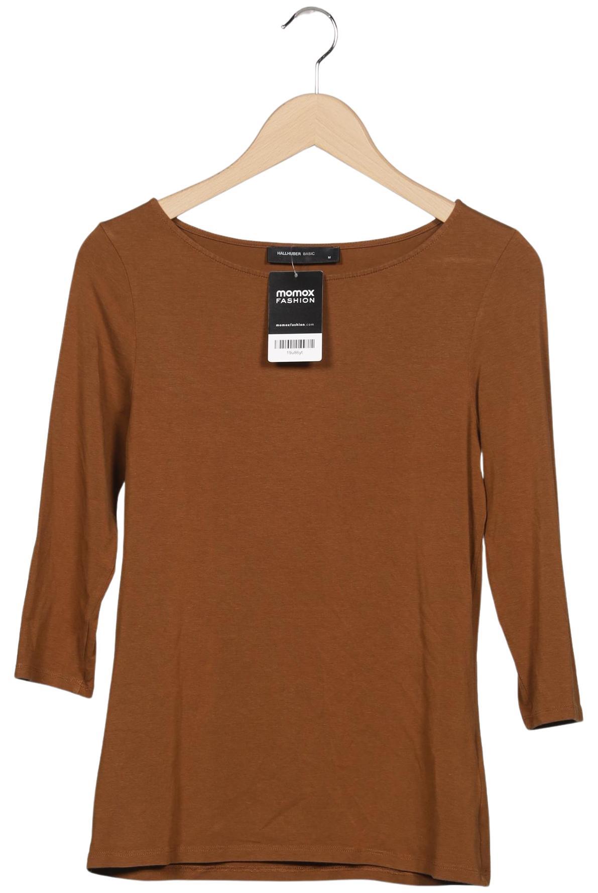 

Hallhuber Damen Langarmshirt, braun, Gr. 38
