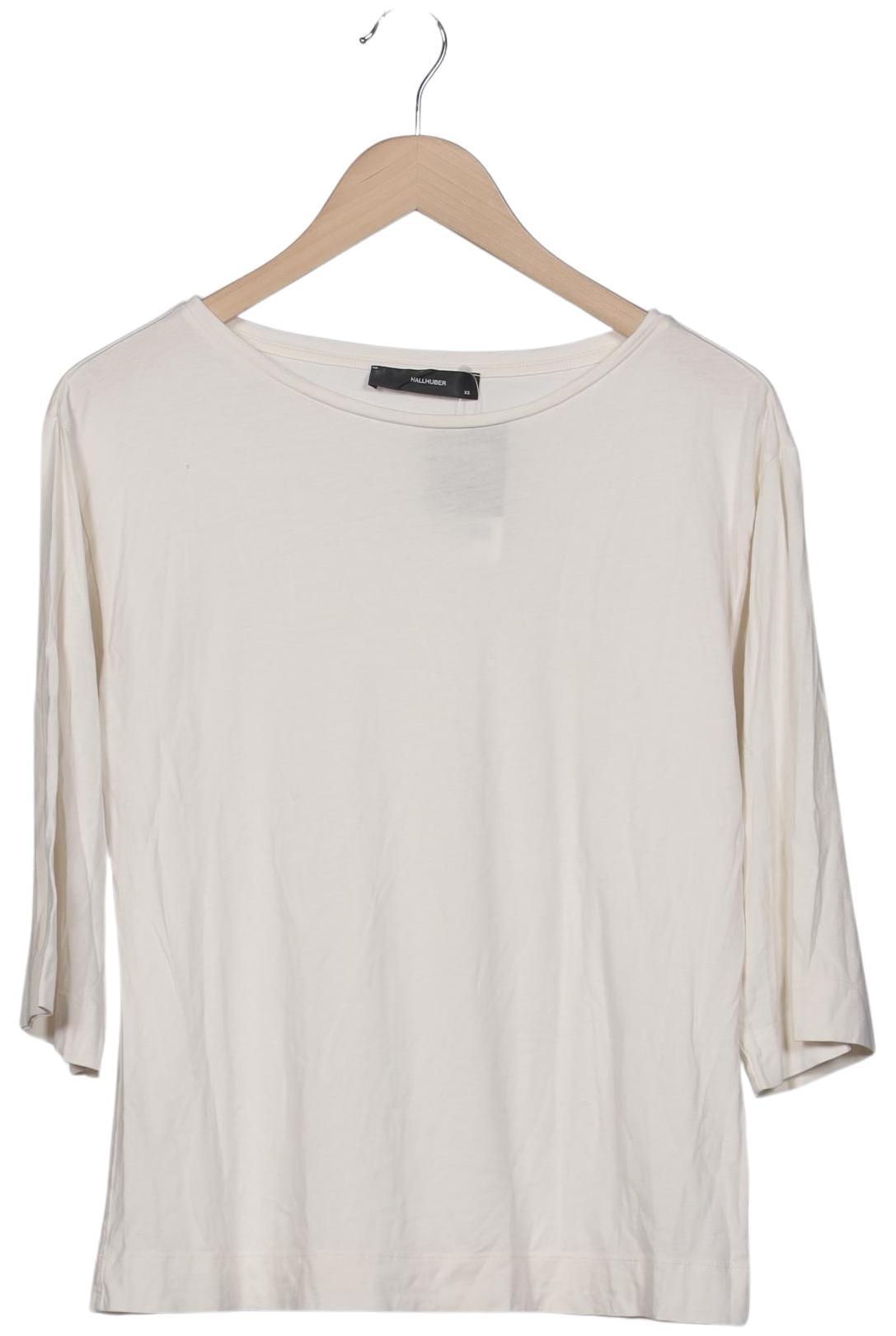 

Hallhuber Damen Langarmshirt, cremeweiß, Gr. 34