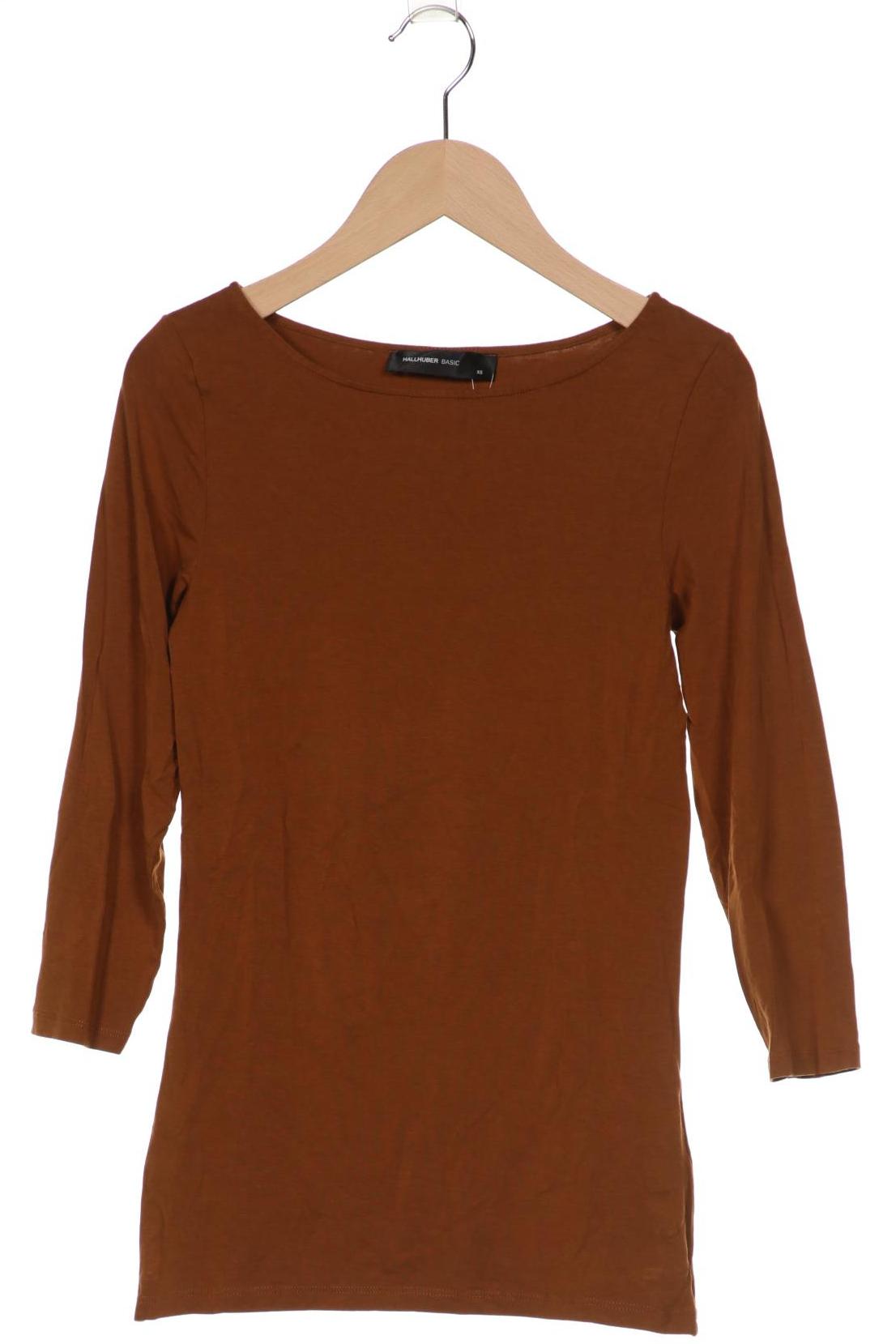 

Hallhuber Damen Langarmshirt, braun