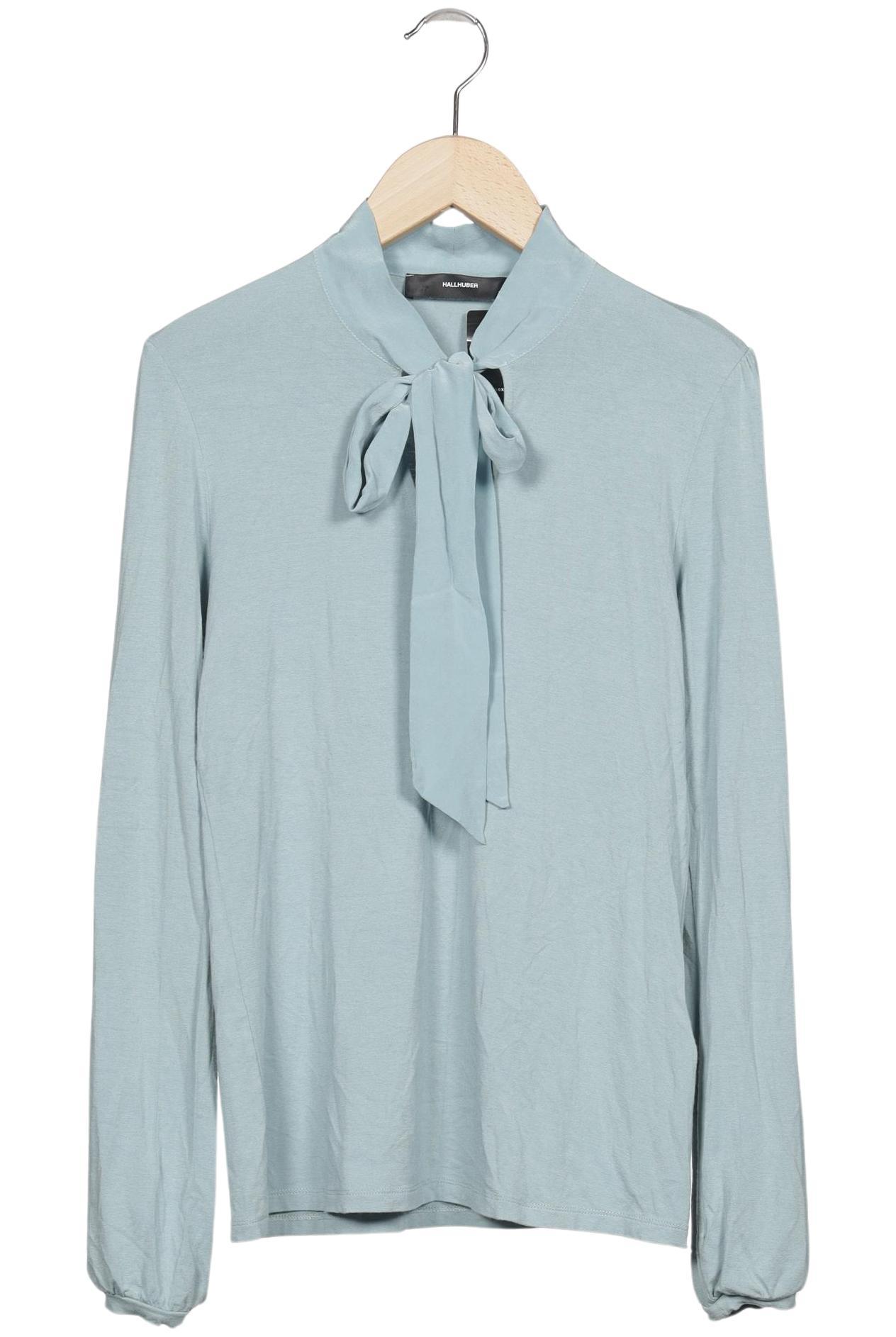 

Hallhuber Damen Langarmshirt, hellblau, Gr. 36