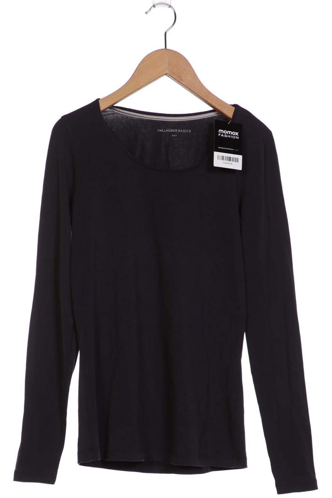 

Hallhuber Damen Langarmshirt, schwarz, Gr. 36