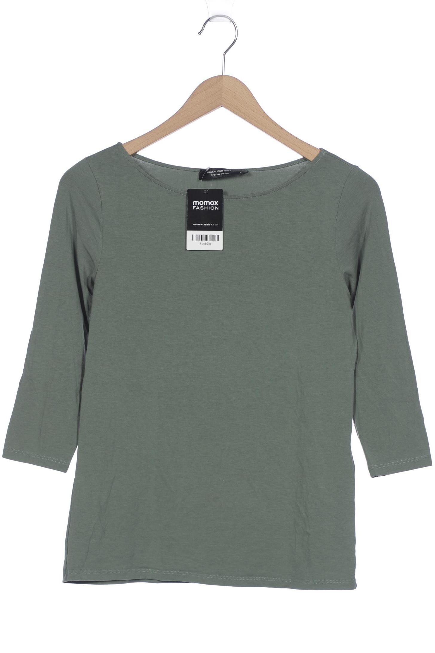 

Hallhuber Damen Langarmshirt, grün, Gr. 38