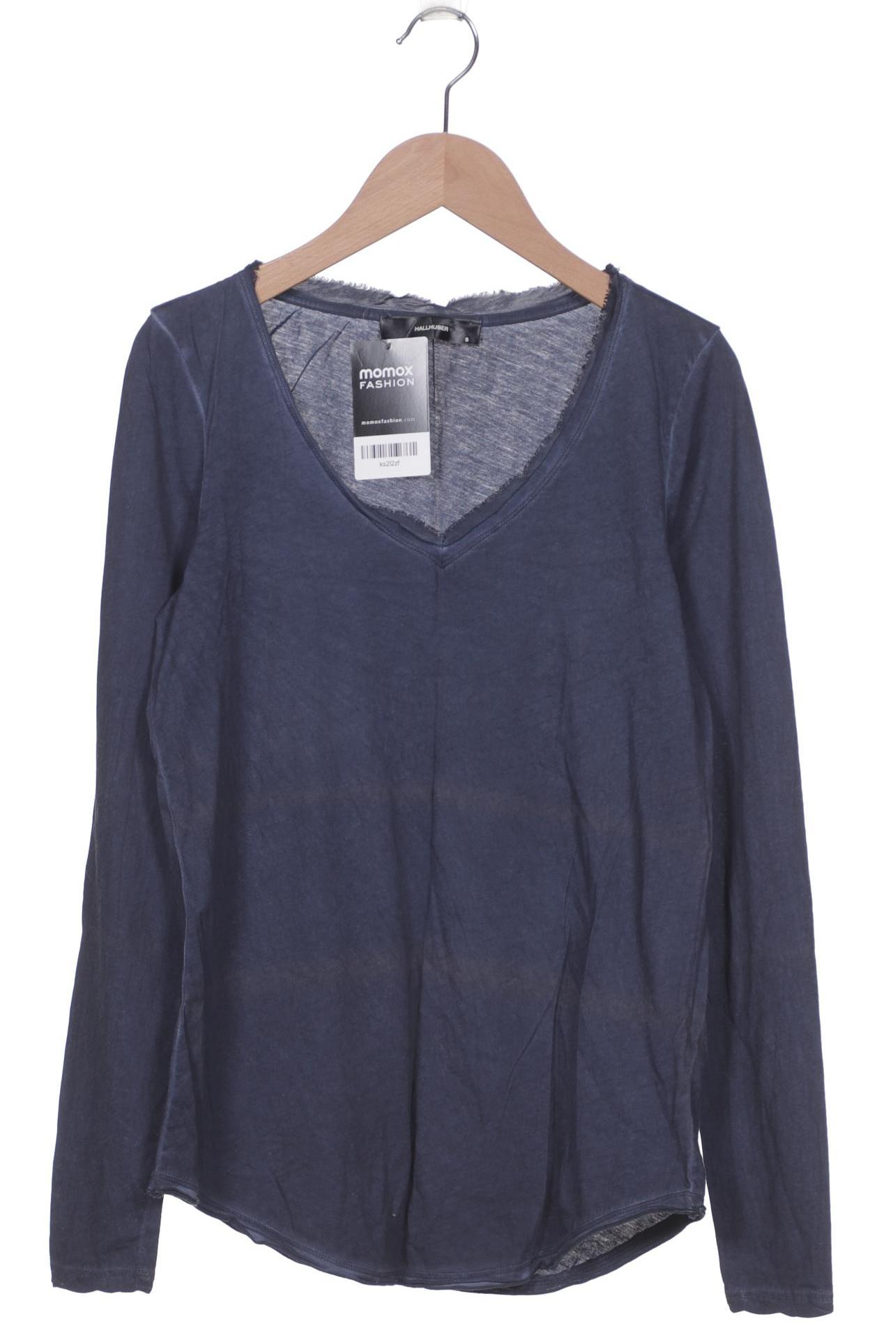 

Hallhuber Damen Langarmshirt, marineblau, Gr. 36