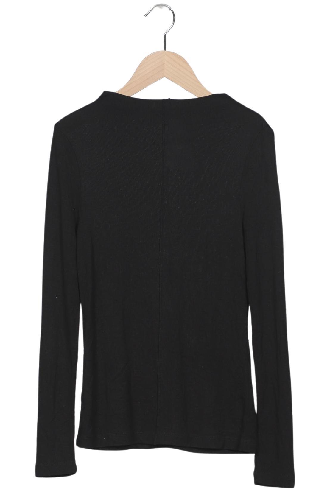 

Hallhuber Damen Langarmshirt, schwarz, Gr. 34