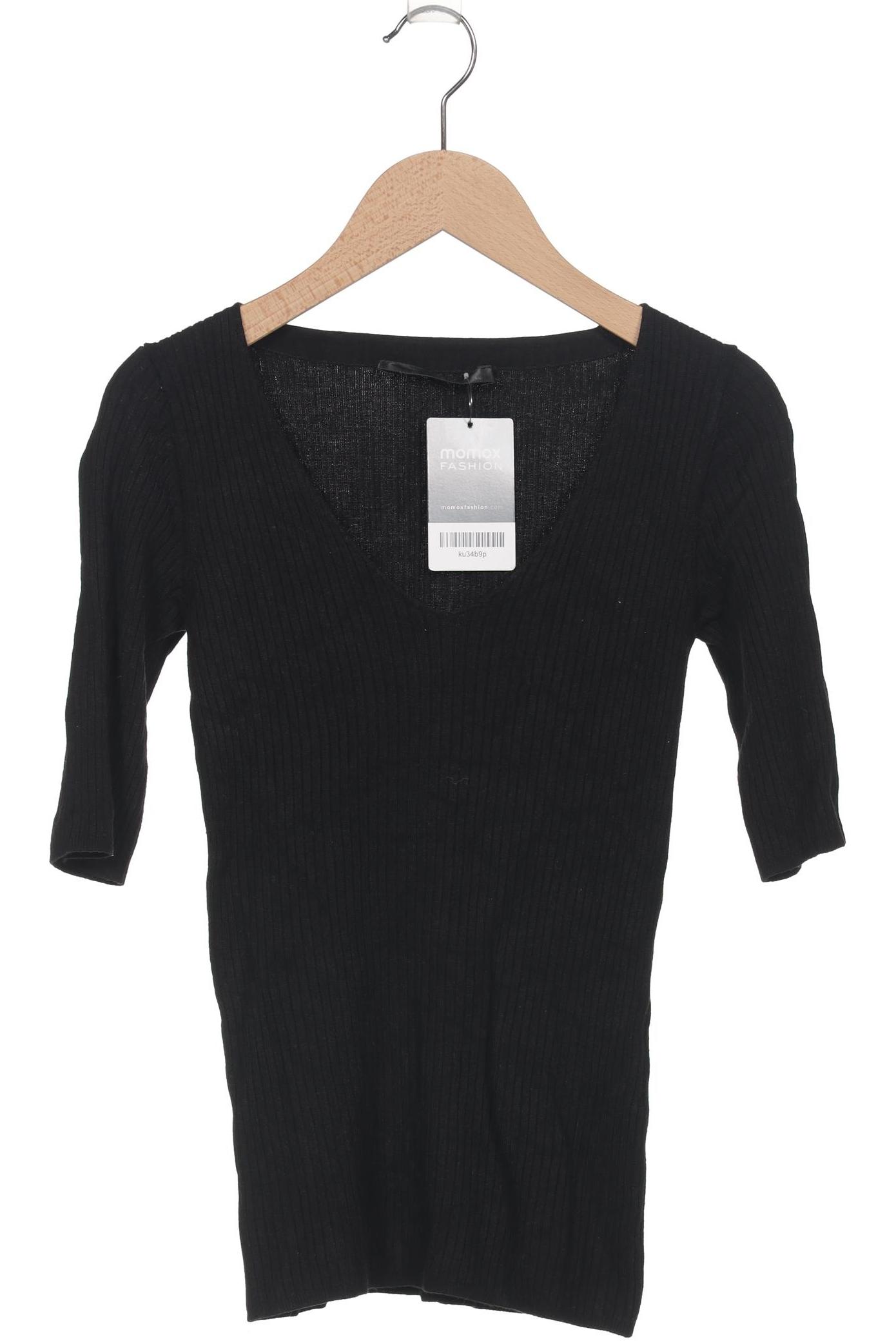 

Hallhuber Damen Langarmshirt, schwarz, Gr. 34