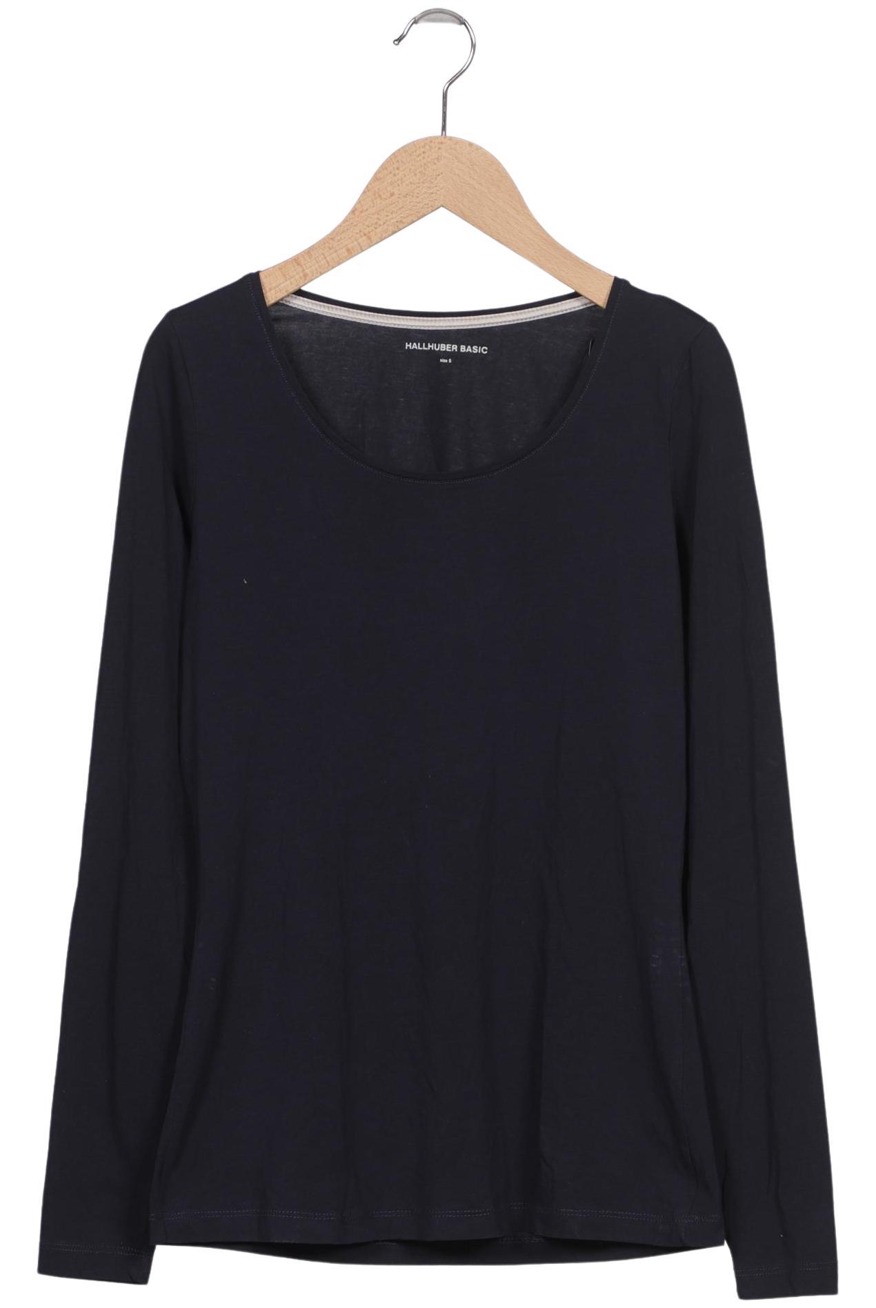 

Hallhuber Damen Langarmshirt, marineblau, Gr. 36