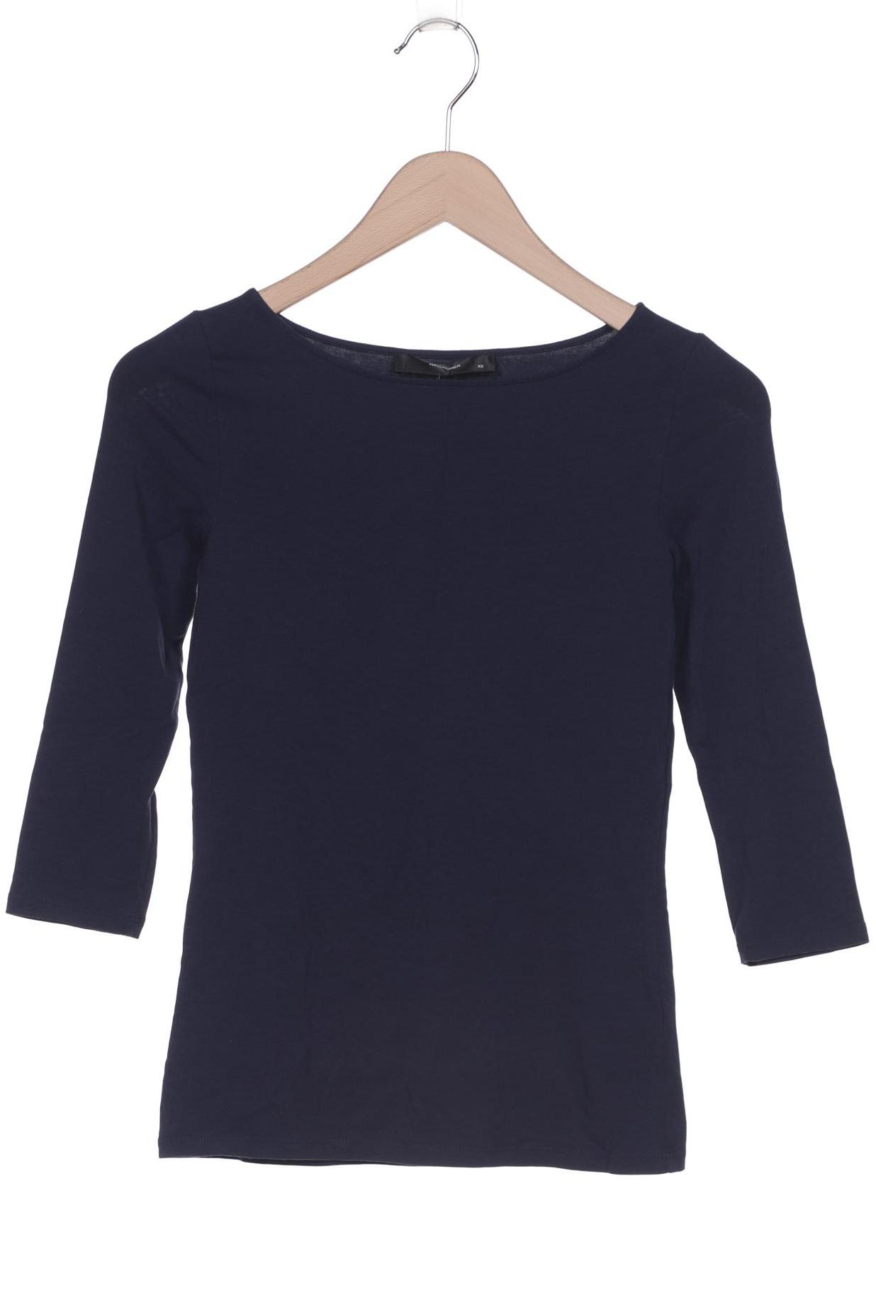 

Hallhuber Damen Langarmshirt, marineblau, Gr. 34