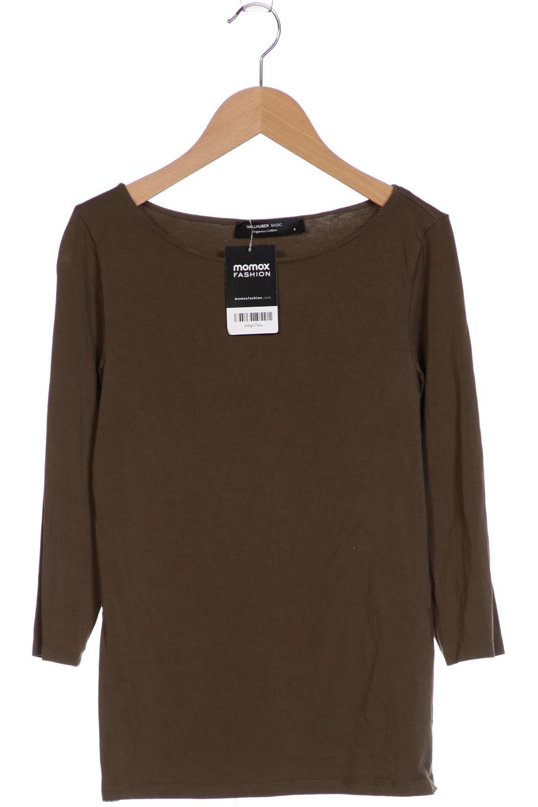 

Hallhuber Damen Langarmshirt, grün, Gr. 36