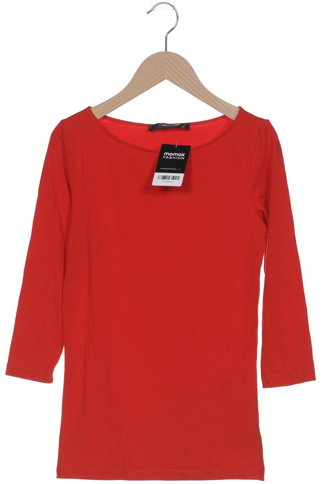 

Hallhuber Damen Langarmshirt, rot, Gr. 34
