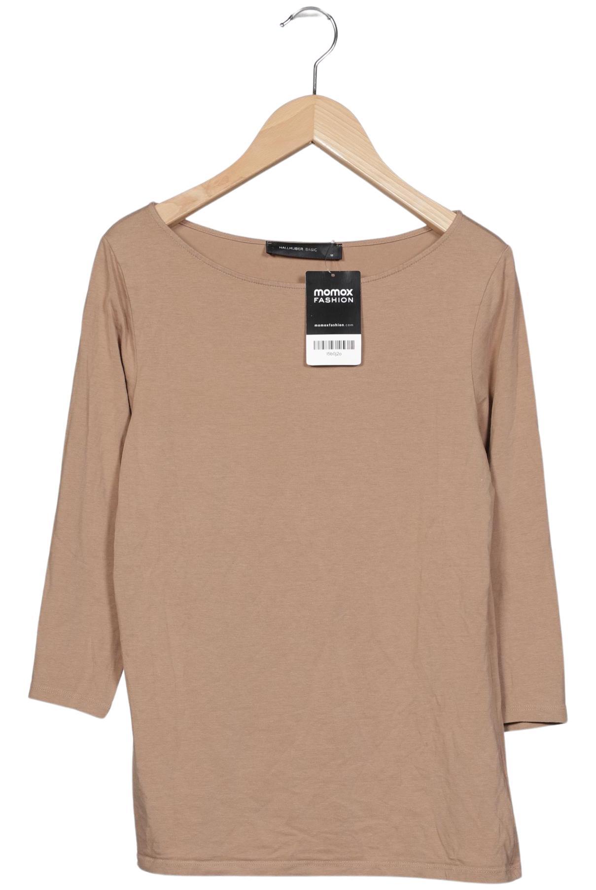 

Hallhuber Damen Langarmshirt, braun, Gr. 38