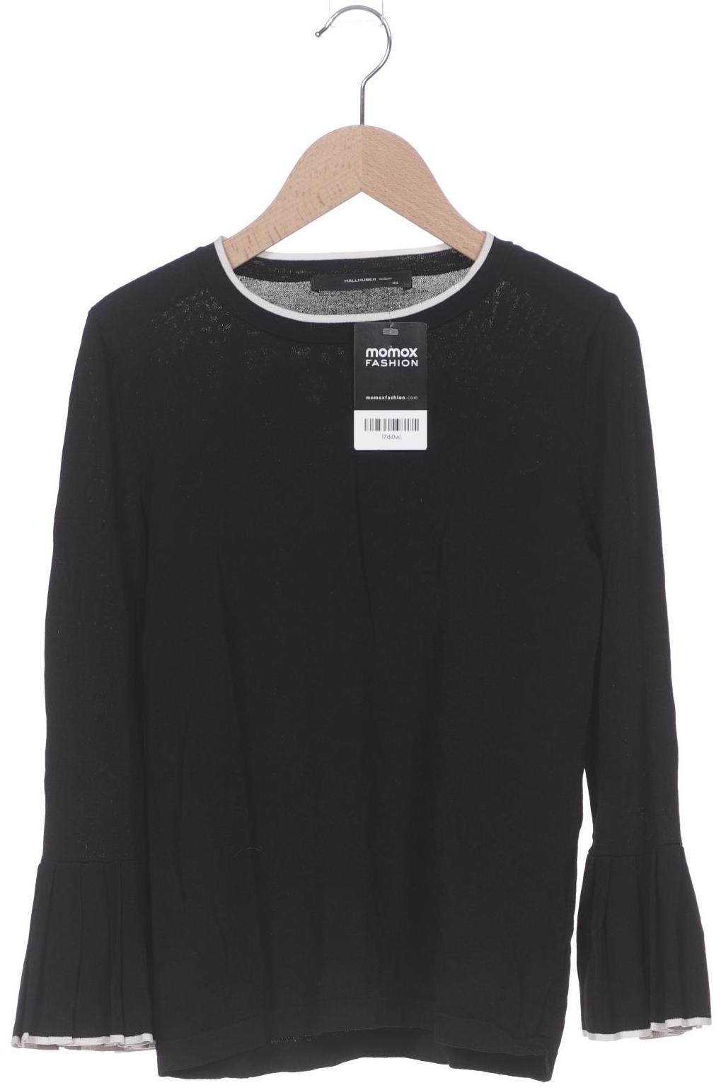 

Hallhuber Damen Langarmshirt, schwarz, Gr. 34
