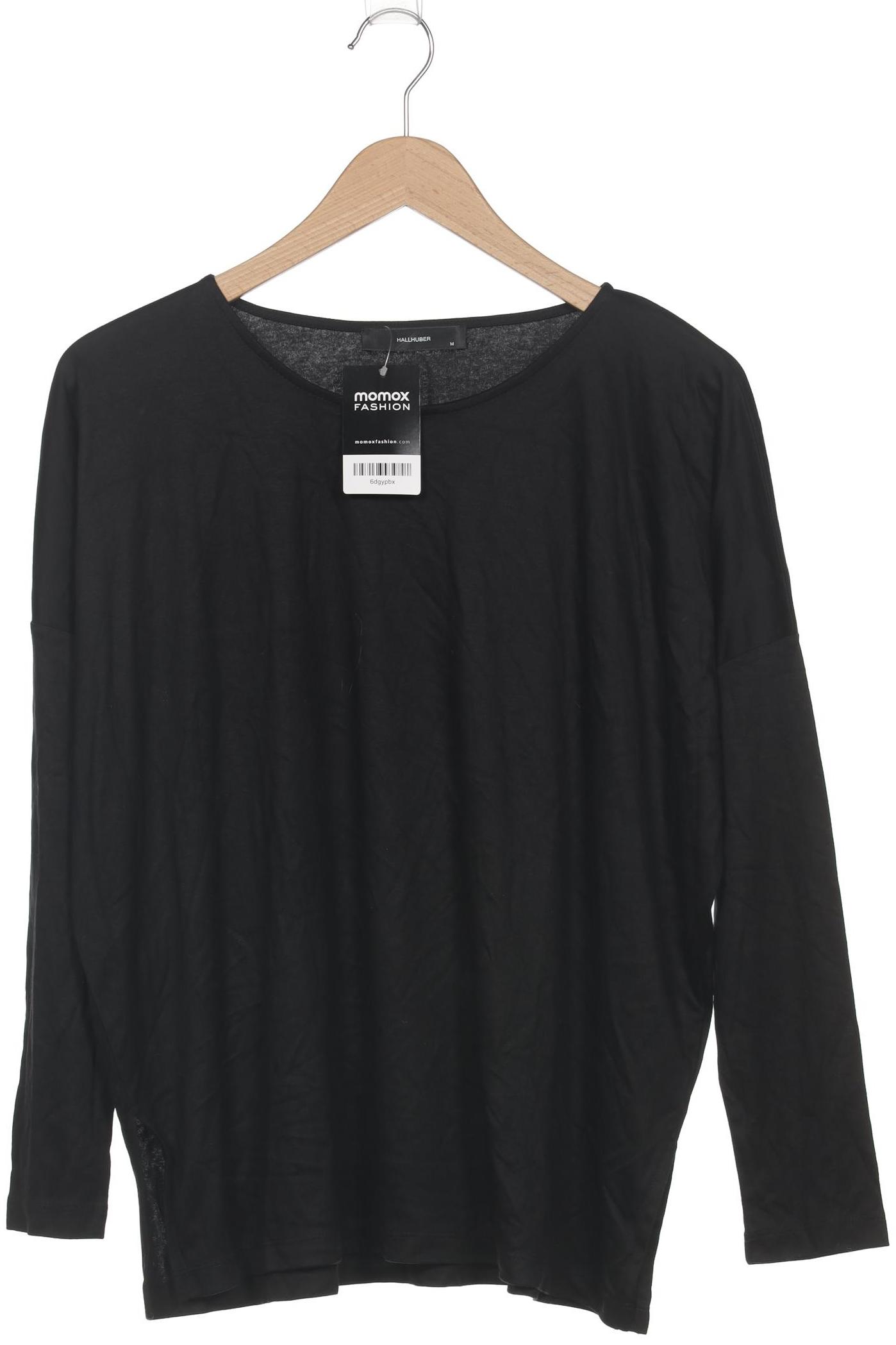 

Hallhuber Damen Langarmshirt, schwarz, Gr. 38
