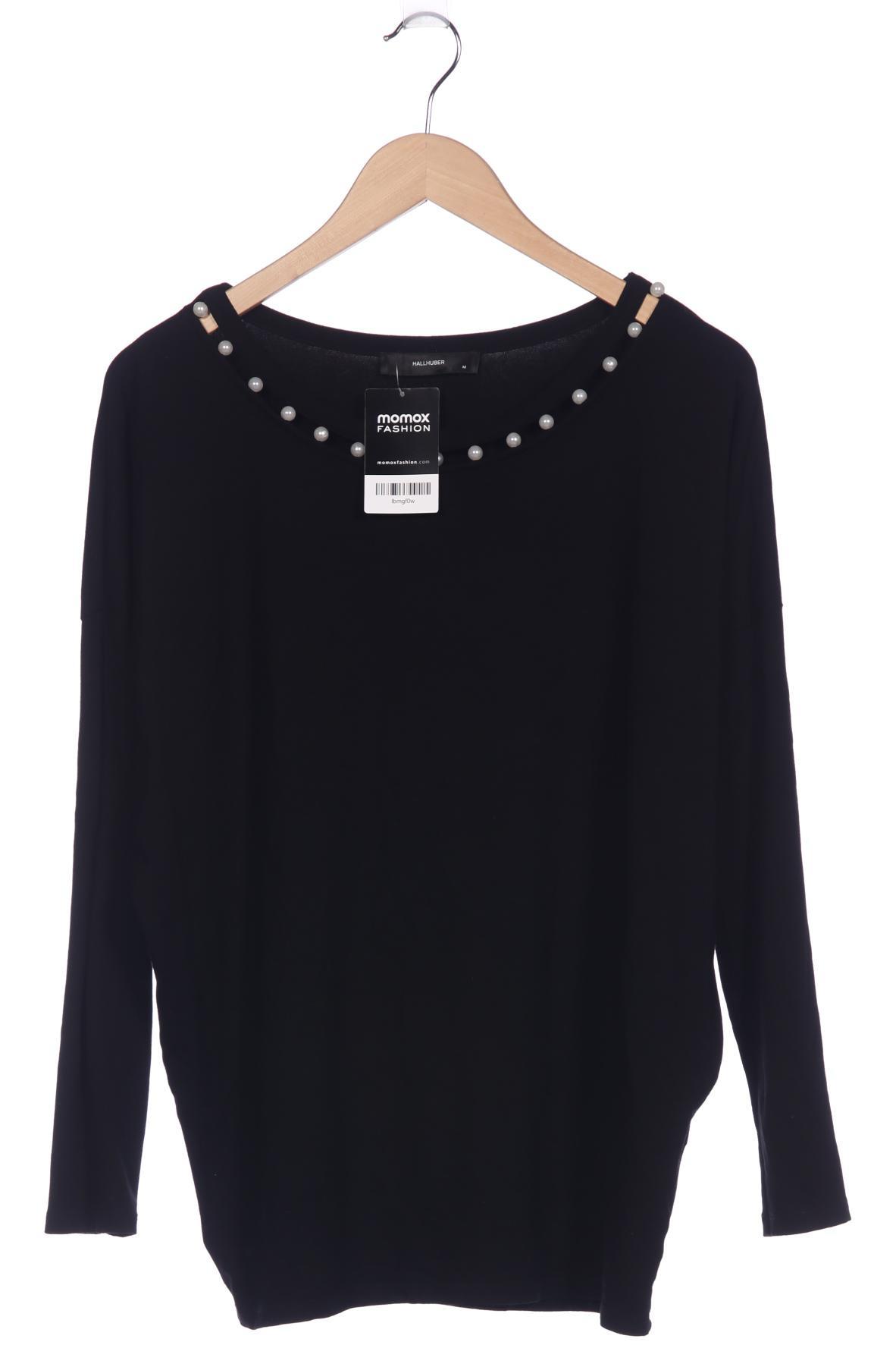 

Hallhuber Damen Langarmshirt, schwarz, Gr. 38