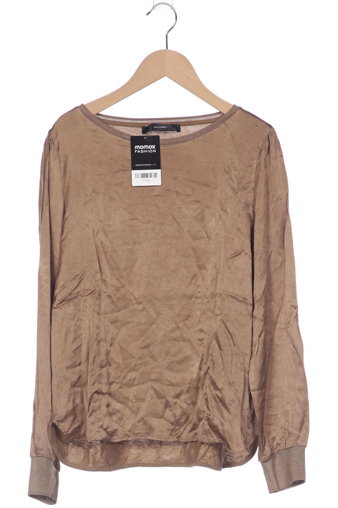 

Hallhuber Damen Langarmshirt, braun, Gr. 42