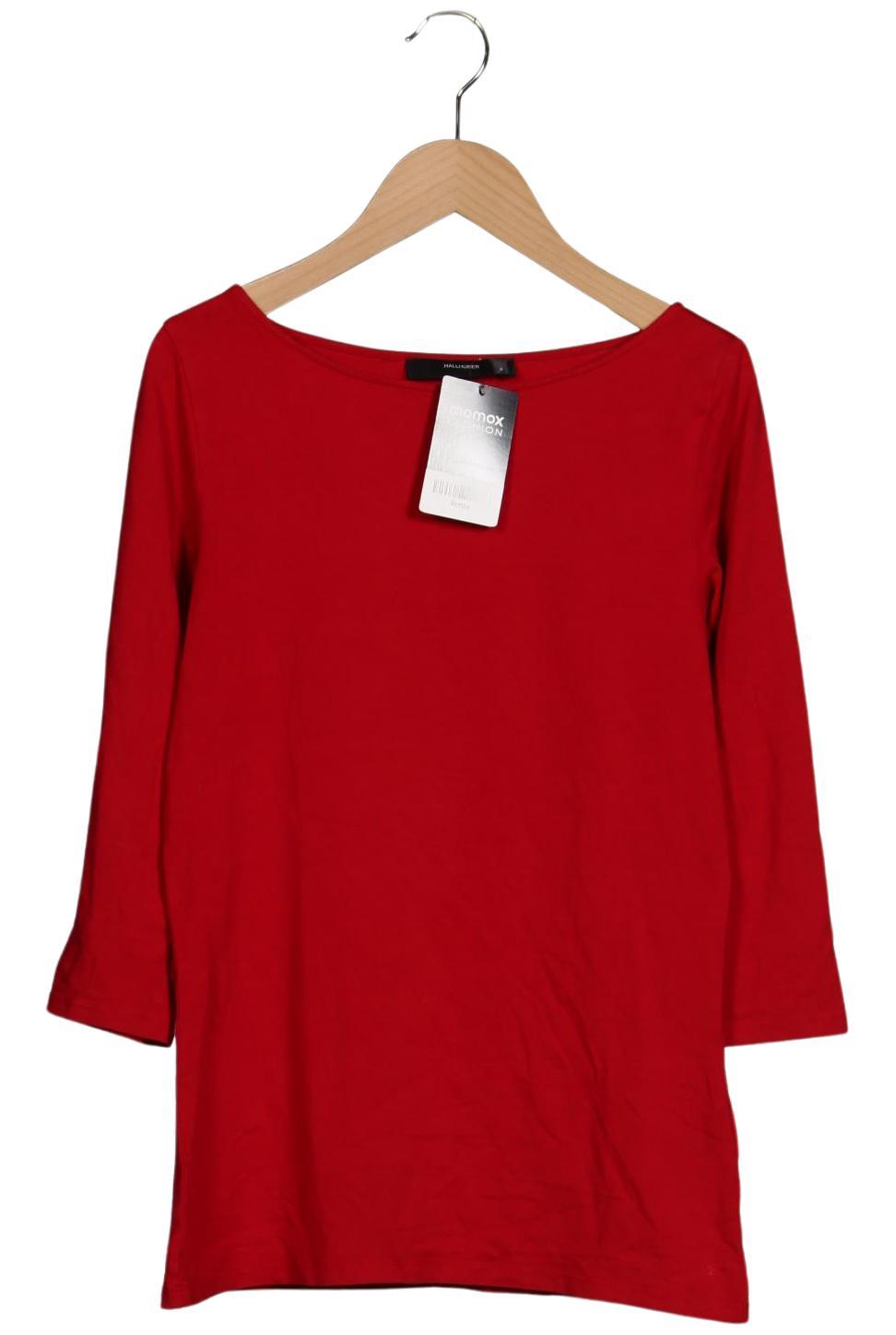 

Hallhuber Damen Langarmshirt, rot, Gr. 36