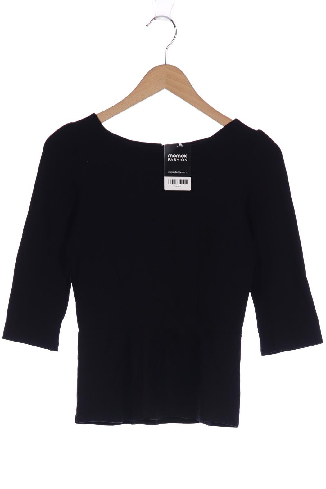 

Hallhuber Damen Langarmshirt, schwarz, Gr. 34