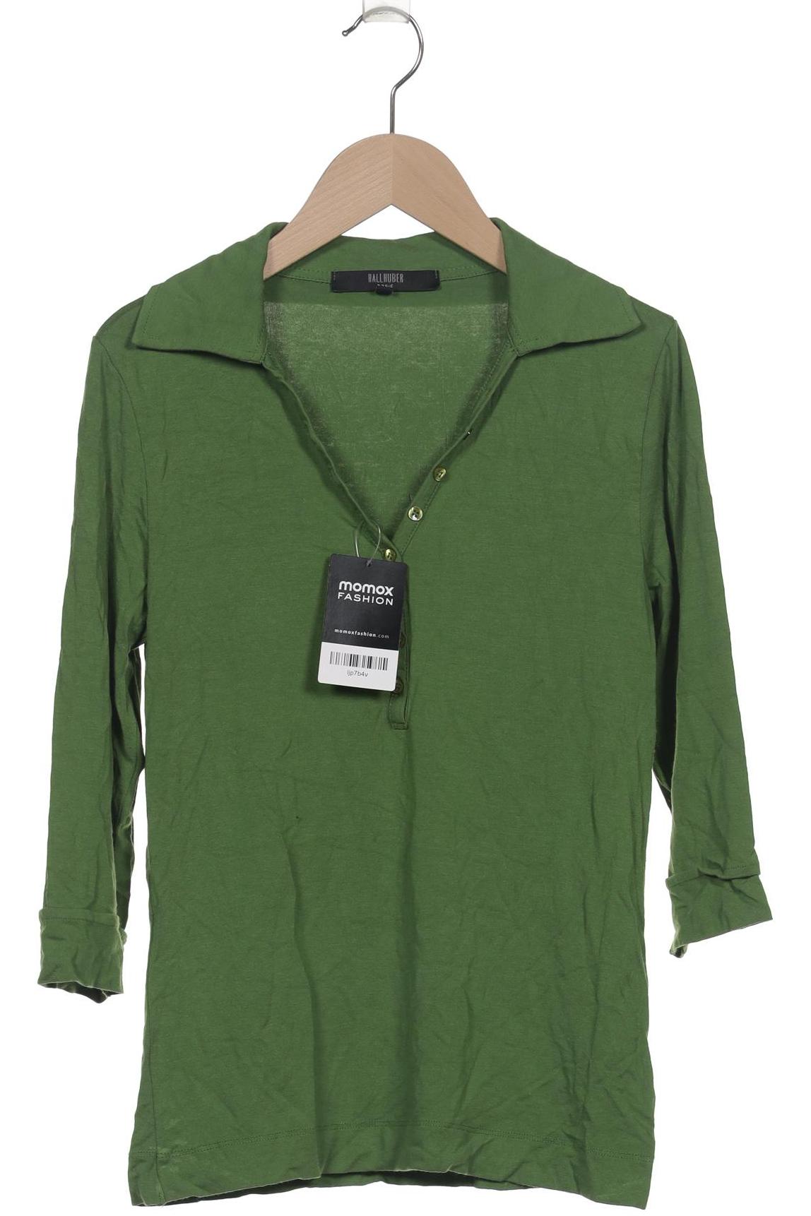 

Hallhuber Damen Langarmshirt, grün, Gr. 38