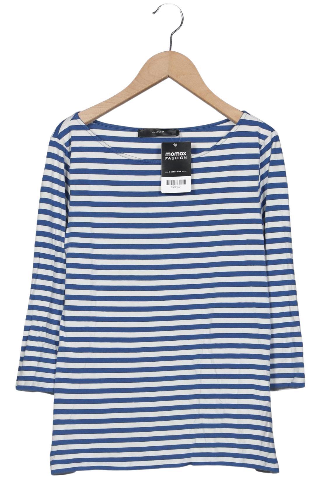 

Hallhuber Damen Langarmshirt, blau, Gr. 42