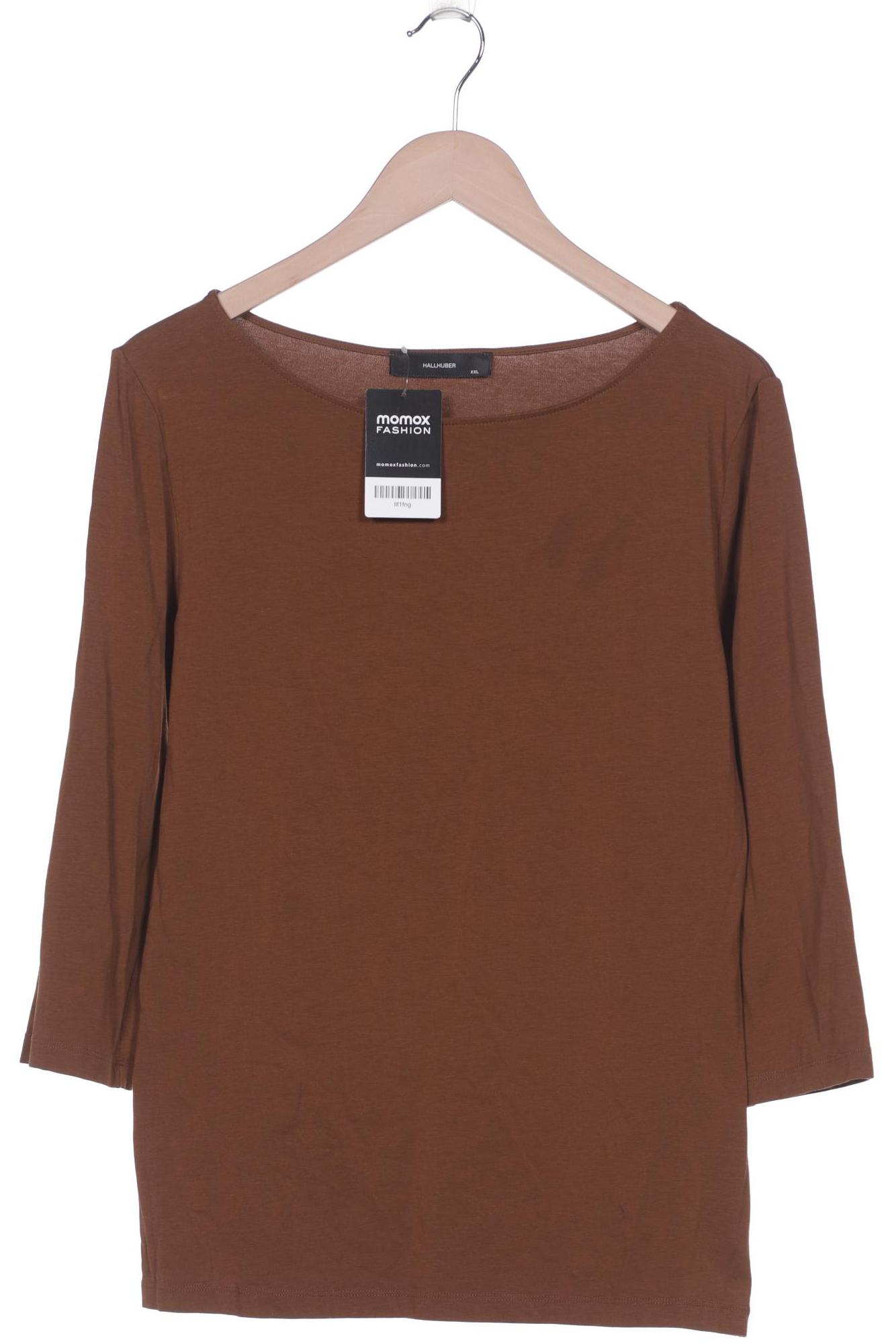 

Hallhuber Damen Langarmshirt, braun