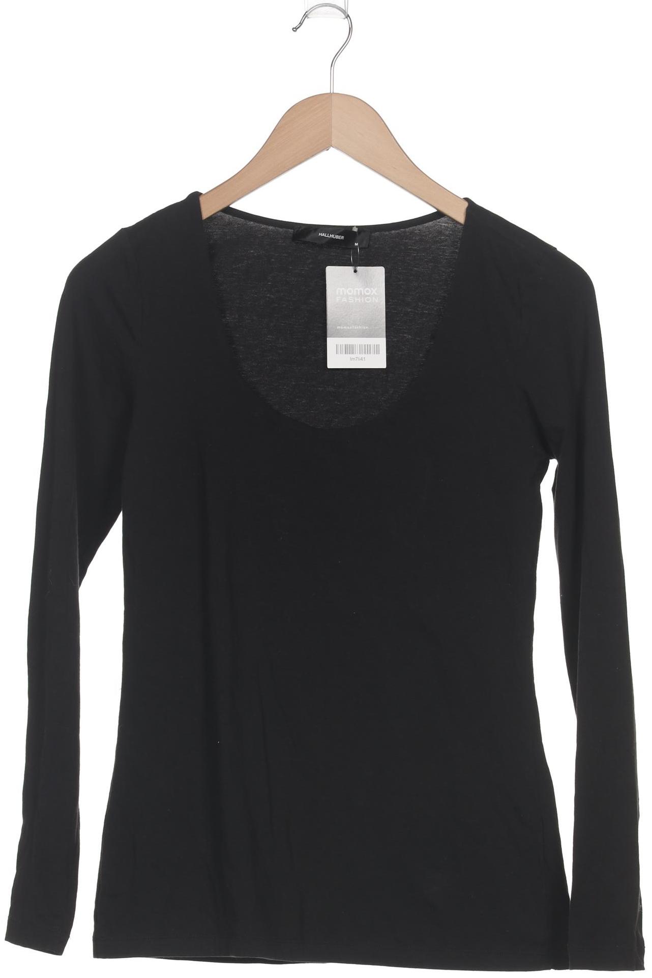 

Hallhuber Damen Langarmshirt, schwarz, Gr. 38