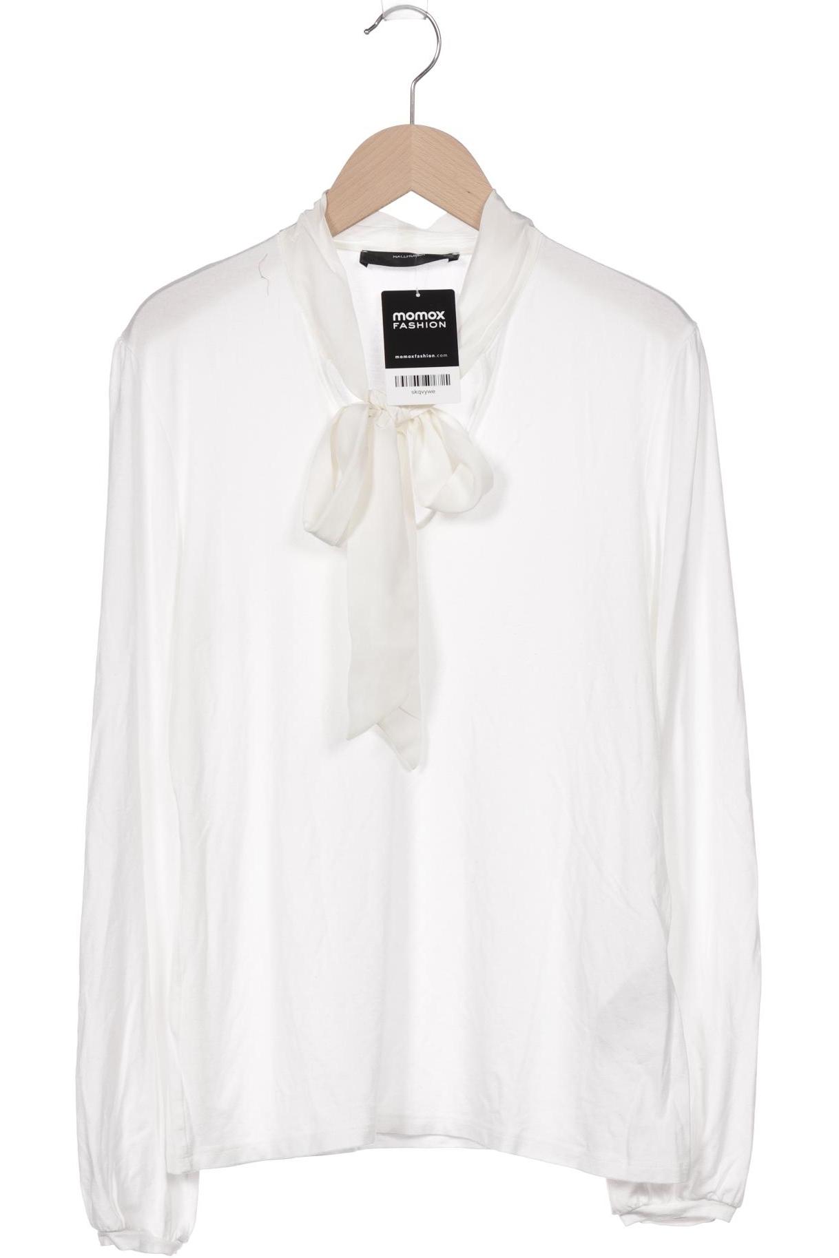 

Hallhuber Damen Langarmshirt, weiß, Gr. 42
