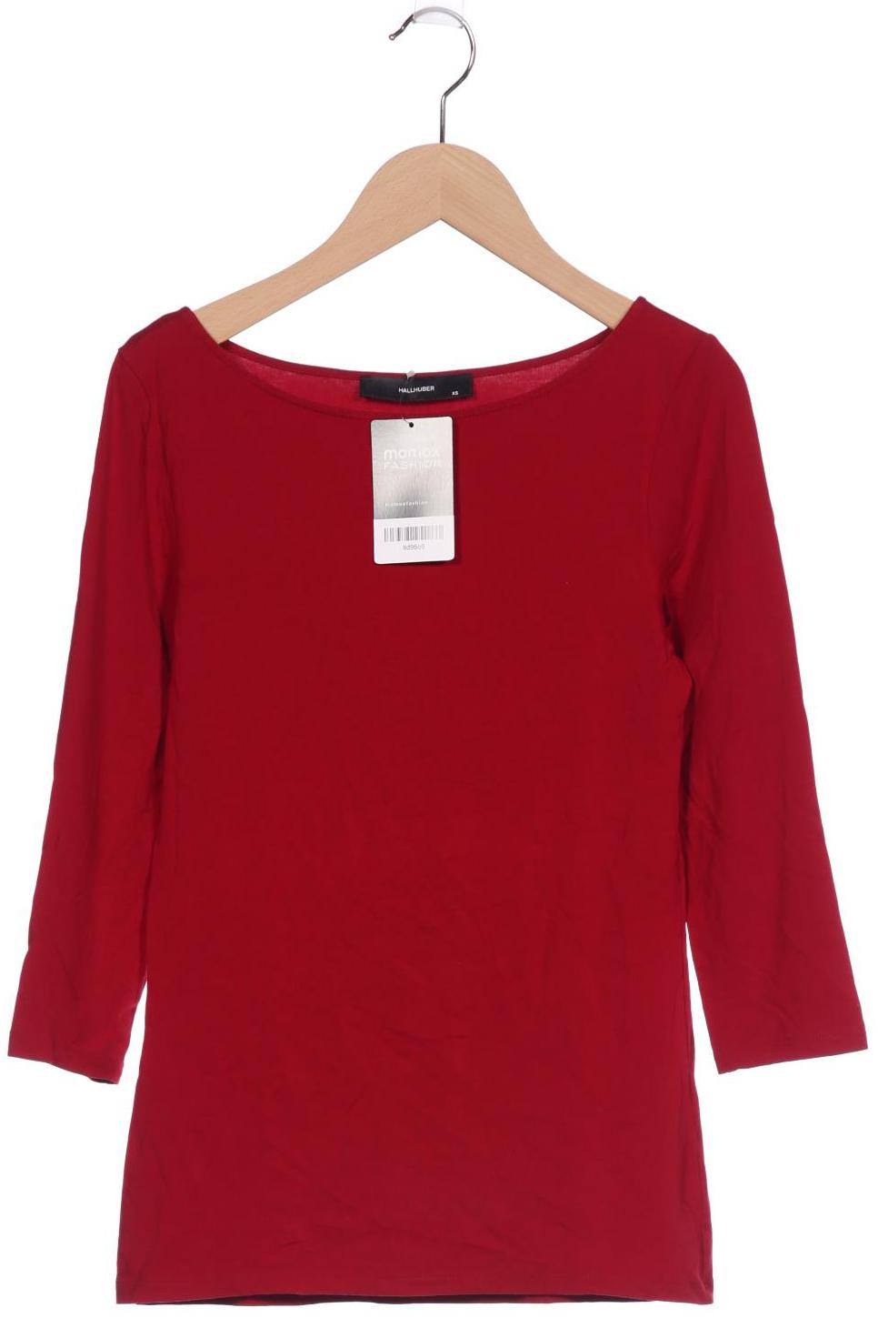 

Hallhuber Damen Langarmshirt, rot